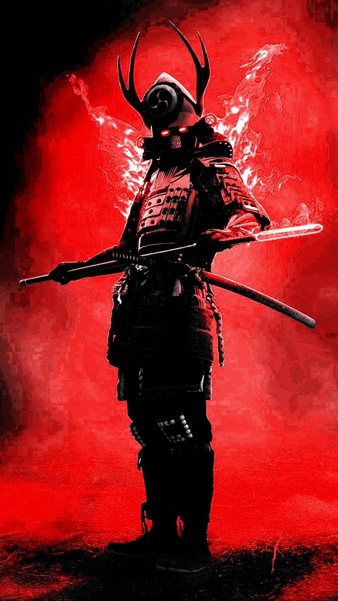 1080x1920 Samurai Wallpaper