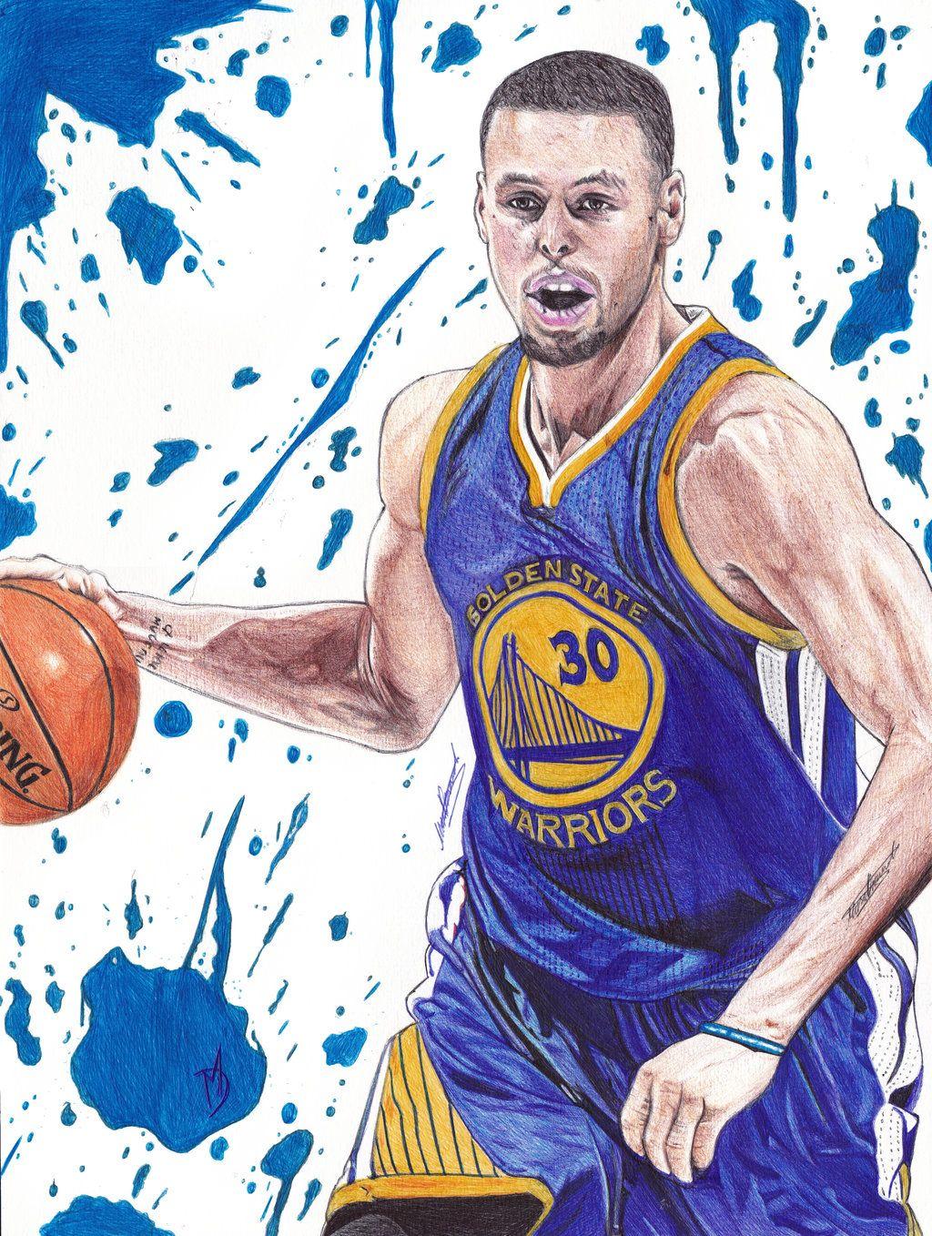 Cartoon Stephen Curry Wallpapers - Top Free Cartoon Stephen Curry  Backgrounds - WallpaperAccess