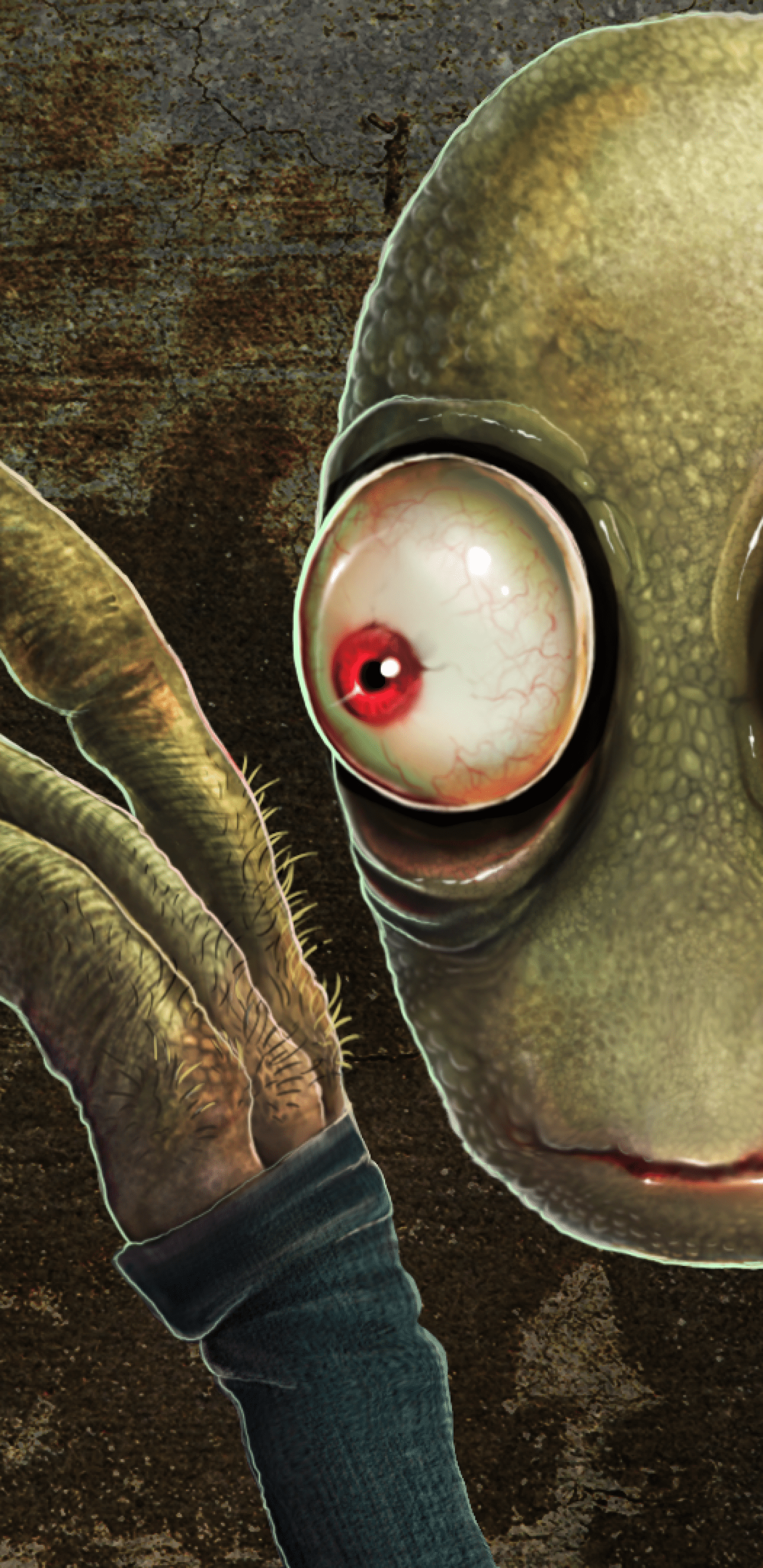 1440x2960 Salad Fingers Wallpaper