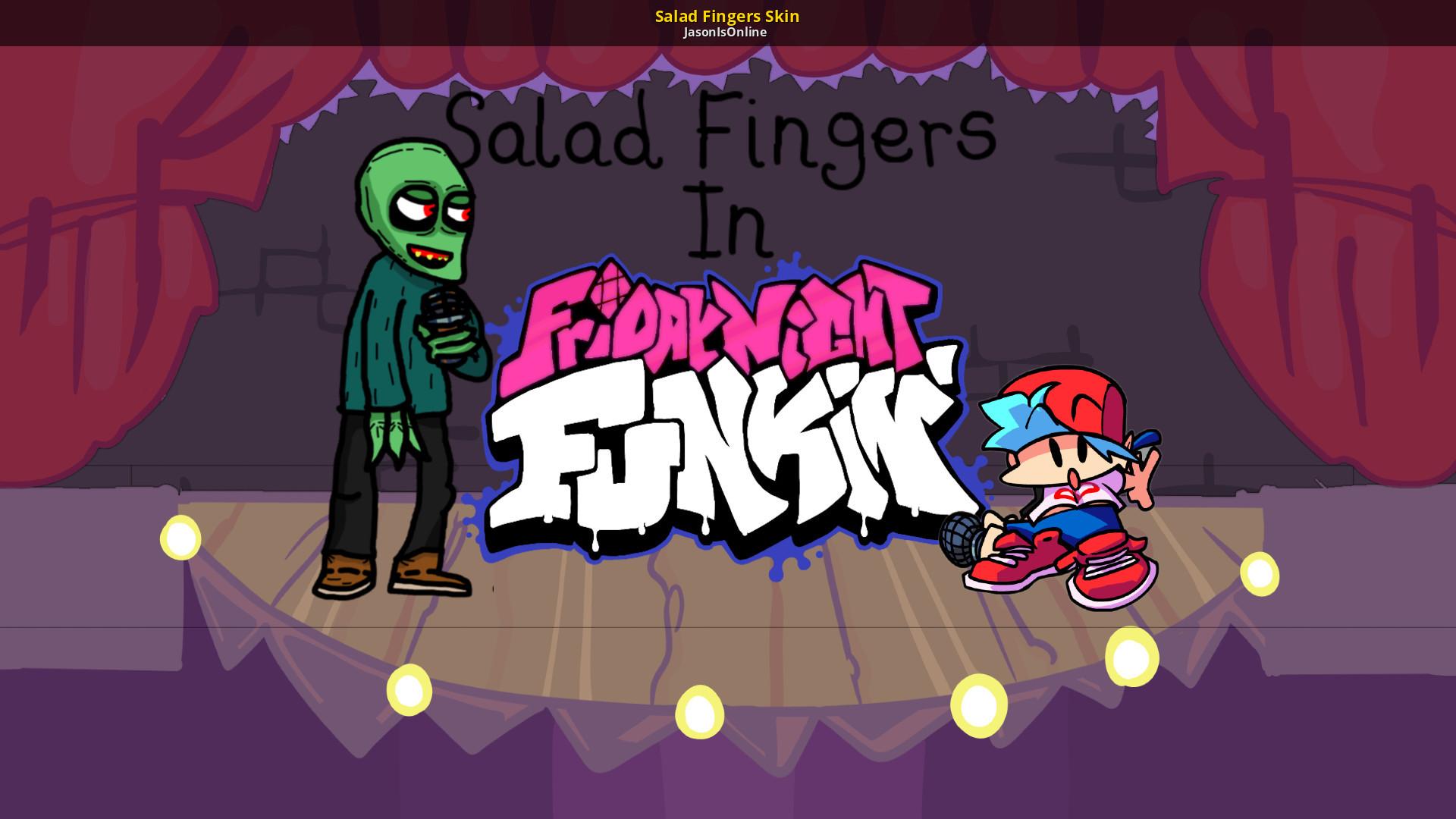 1920x1080 Salad Fingers Skin [Friday Night Funkin'] [Mods]