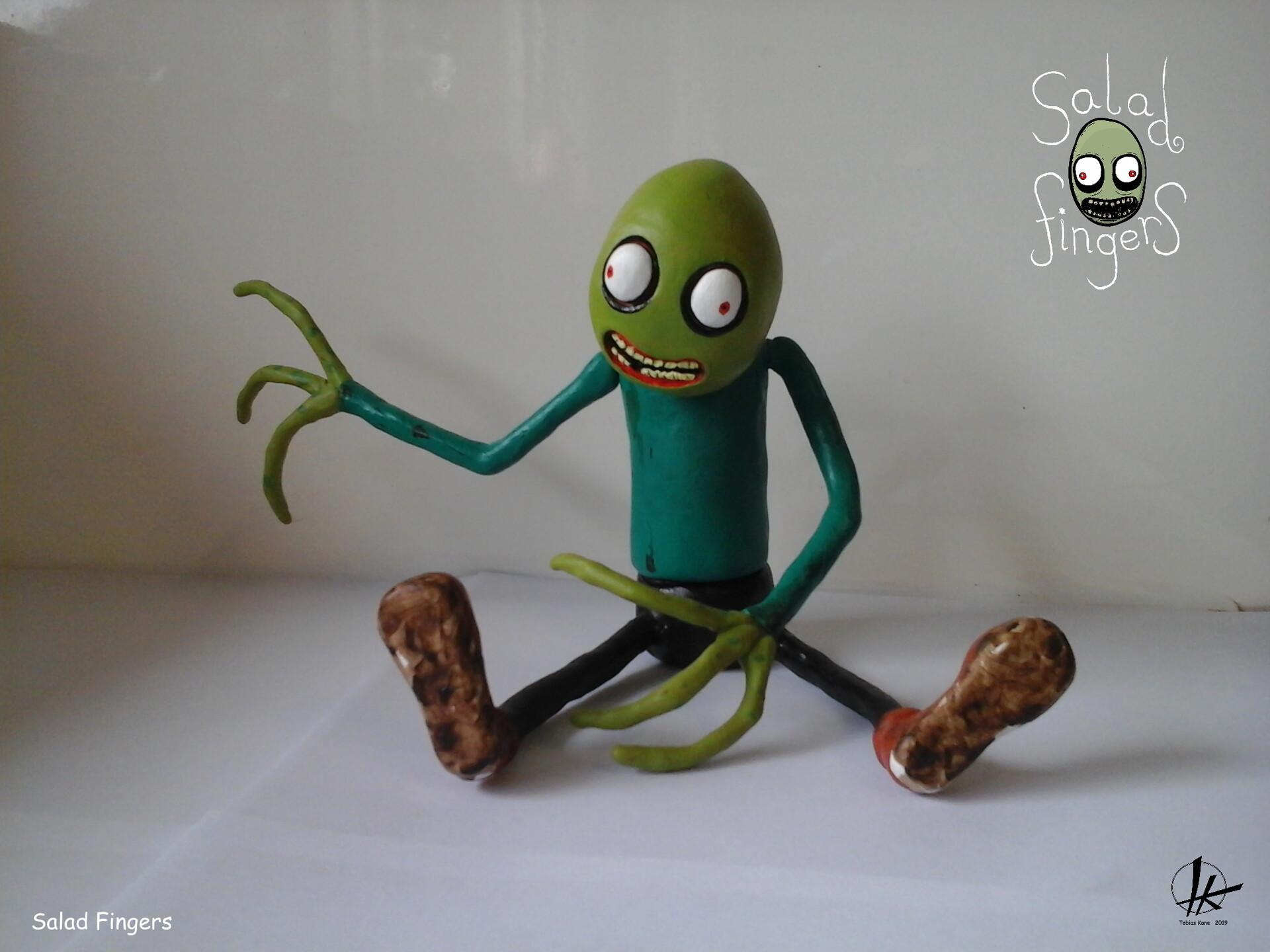 1920x1440 Salad Fingers Sculpture