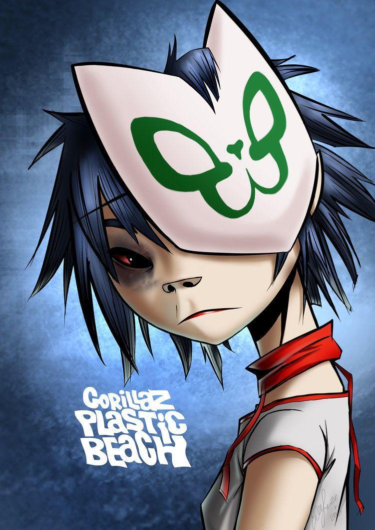 751x1063 Gorillaz Wallpaper Noodle