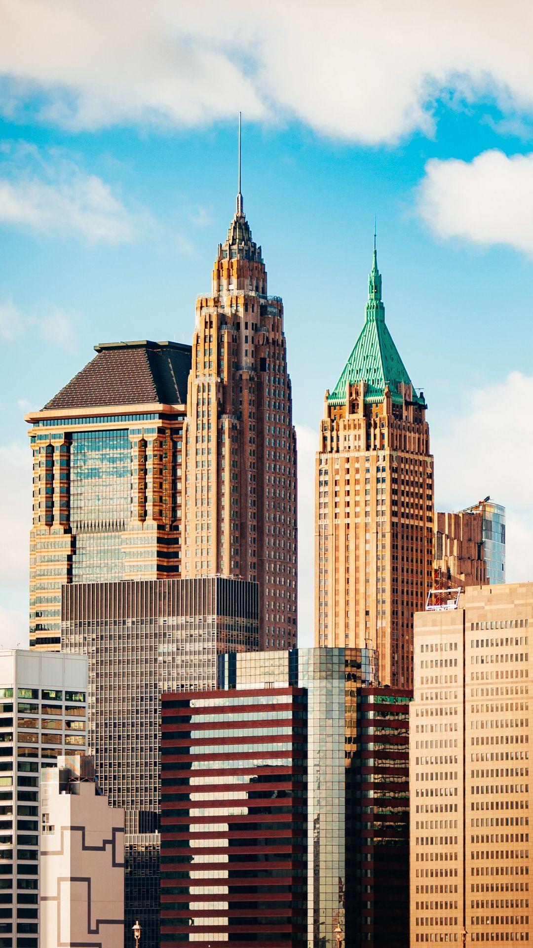 1080x1920 Skyscraper, Facade, New York iPhone Wallpaper