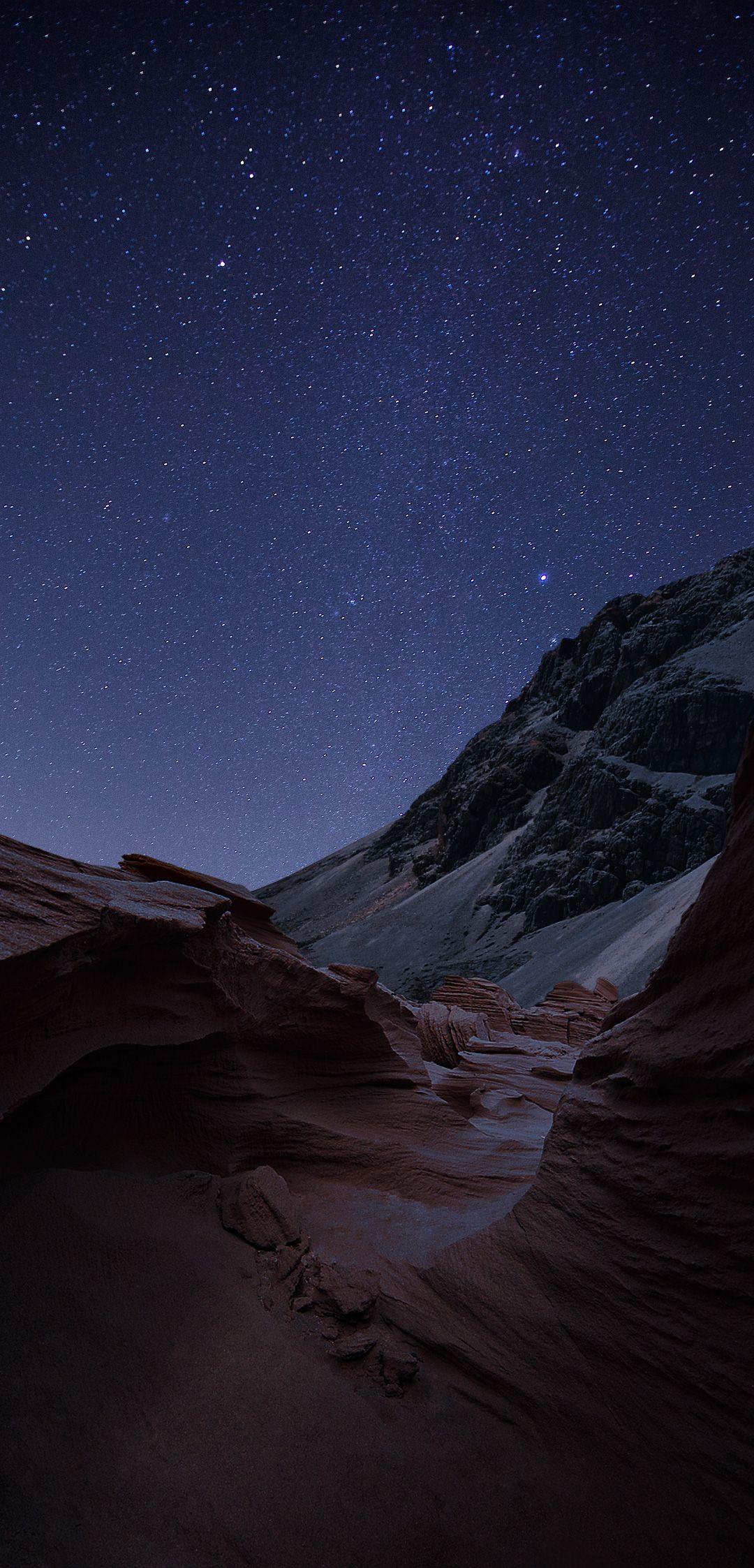 1080x2246 Desert Night Wallpaper