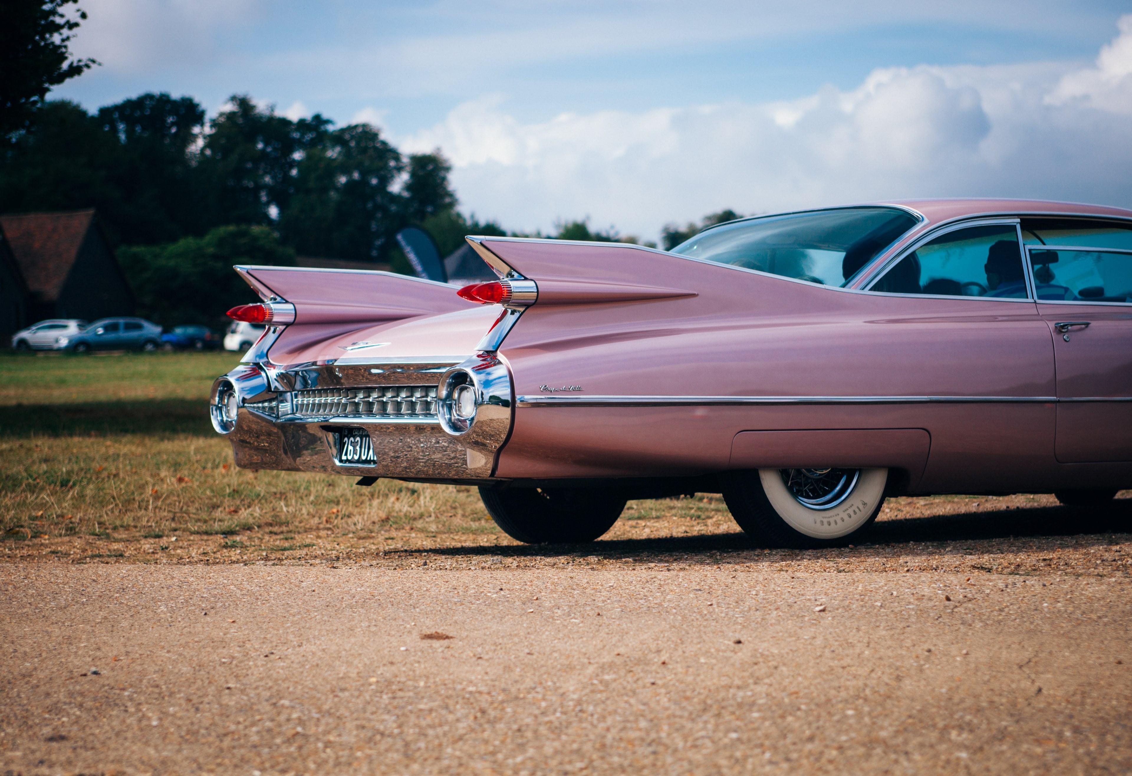3840x2632 Wallpaper / car pink classic car and vintage HD 4k wallpaper free download
