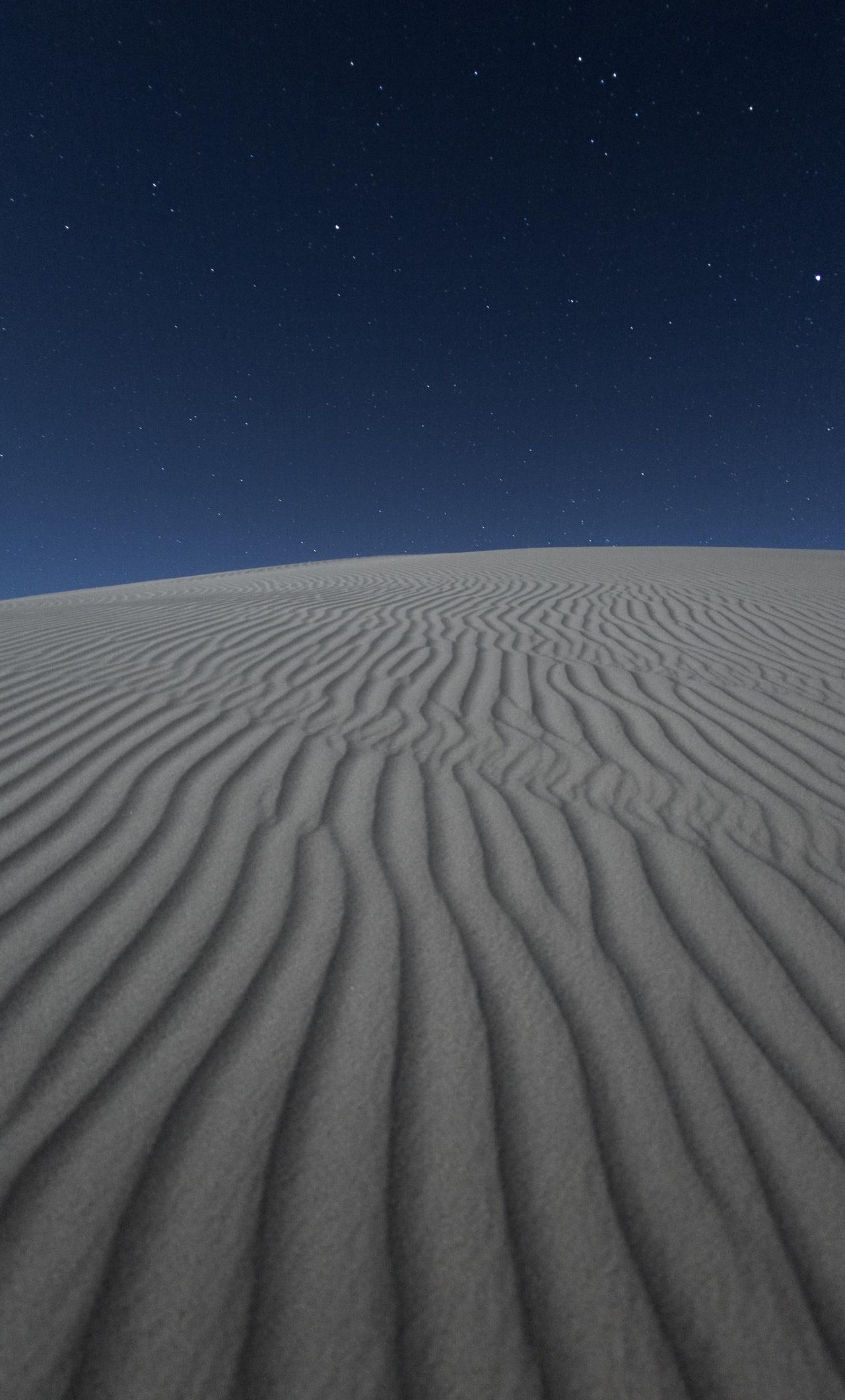 1280x2120 Dark Desert Night 5k iPhone HD 4k Wallpaper, Image, Background, Photo and Picture