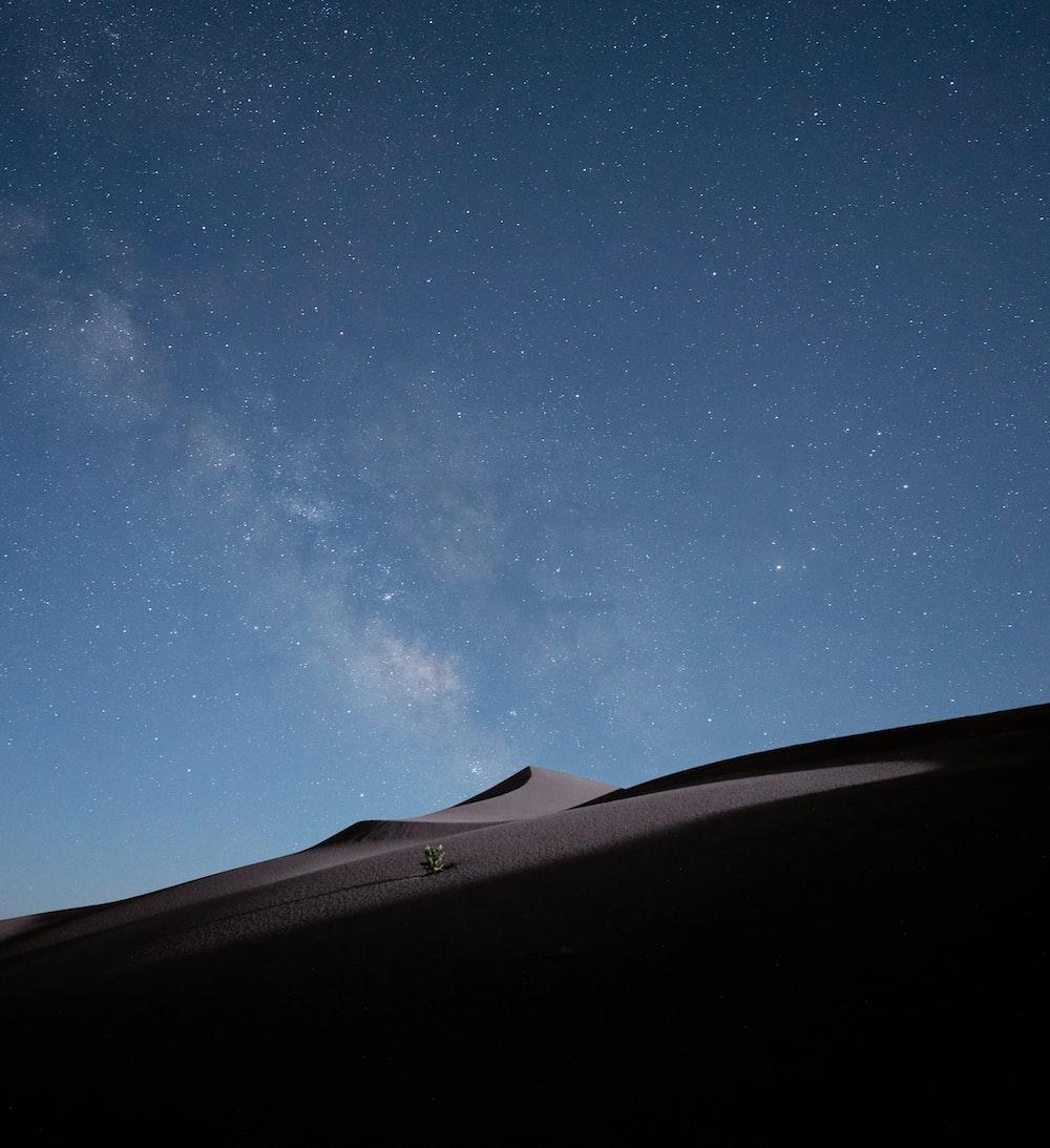 1000x1093 Desert Night Picture. Download Free Image