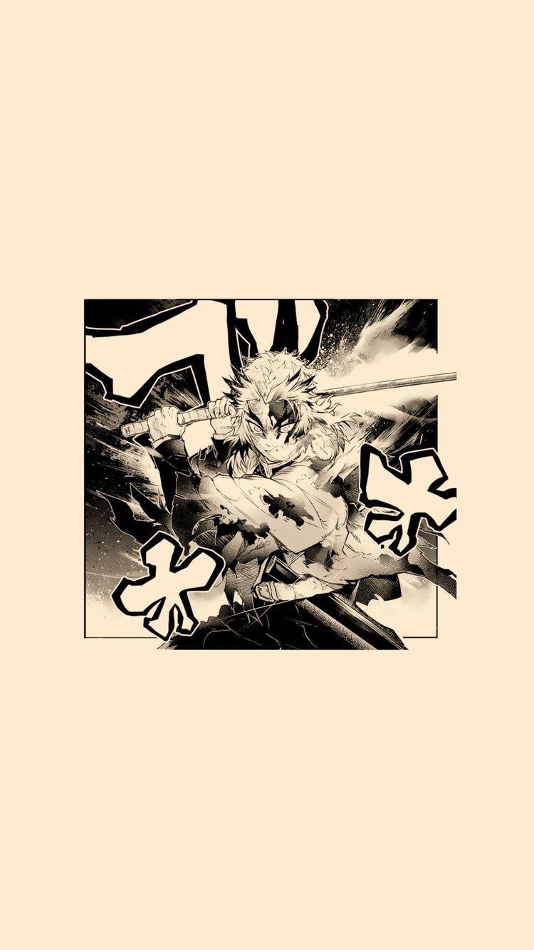 750x1333 Incase you didn't know, there's some really awesome manga panel wallpaper for phones! Just search Demon Slayer Manga Wallpaper!