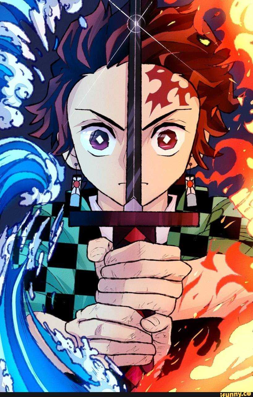 818x1280 Tanjiro Wallpaper