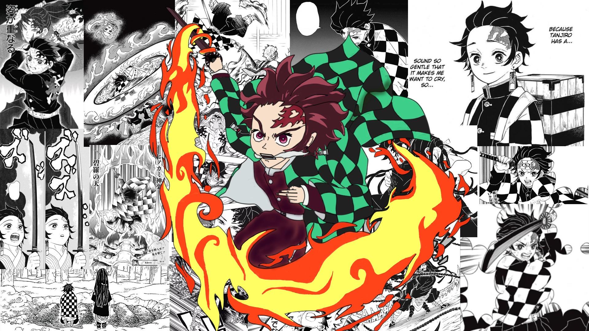 Demon Slayer Manga Panel Wallpapers Top Free Demon Slayer Manga Panel 