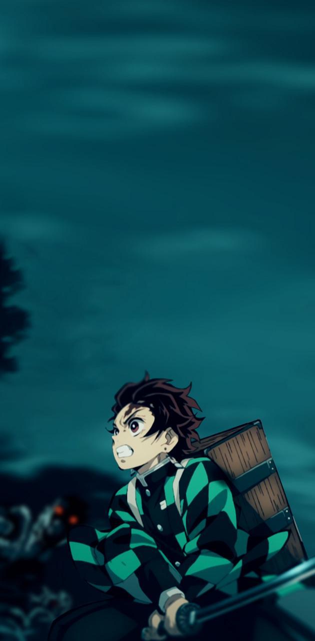 630x1280 Tanjiro Demon Slayer wallpaper