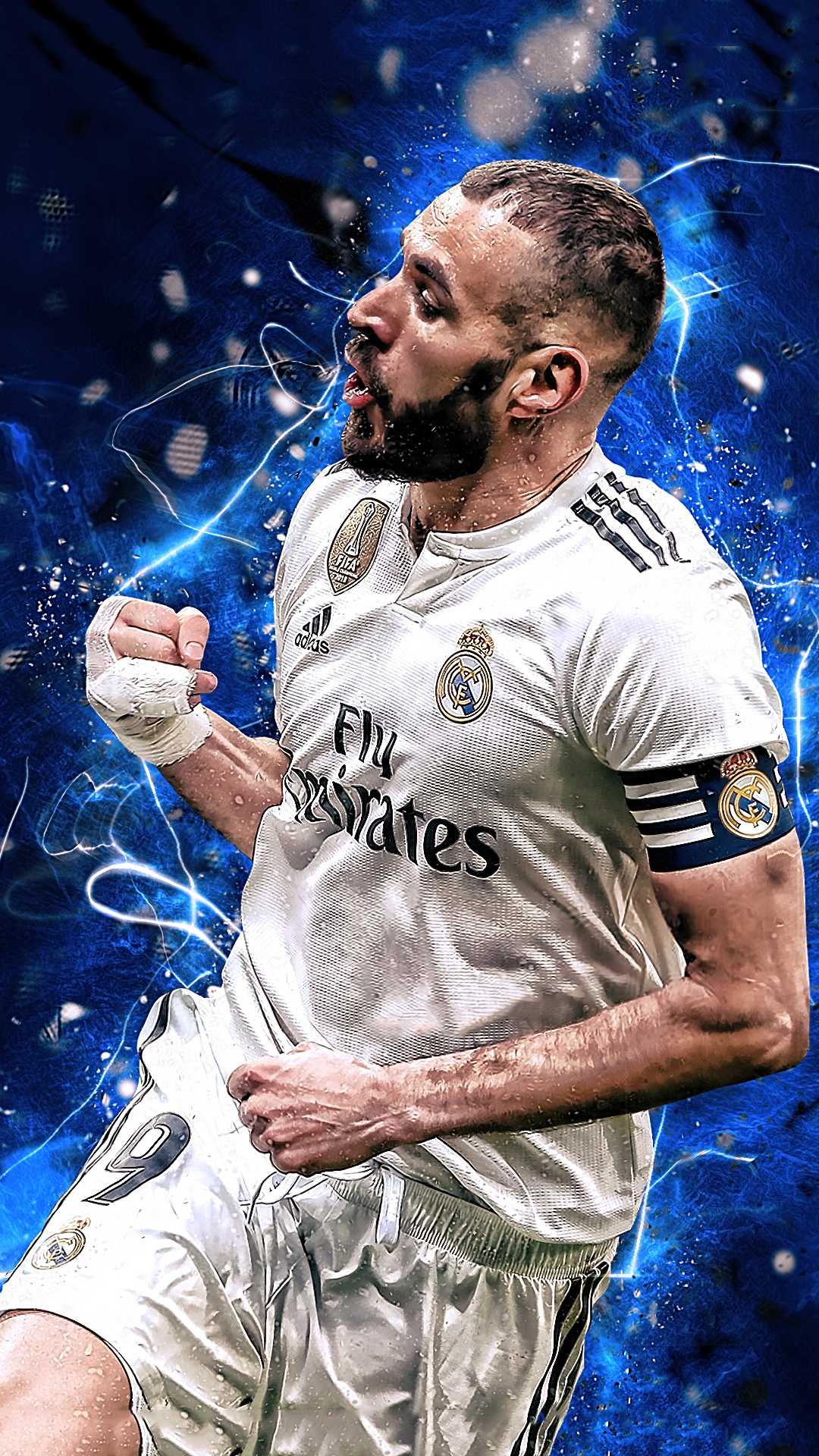 1080x1920 Karim Benzema Phone Wallpaper