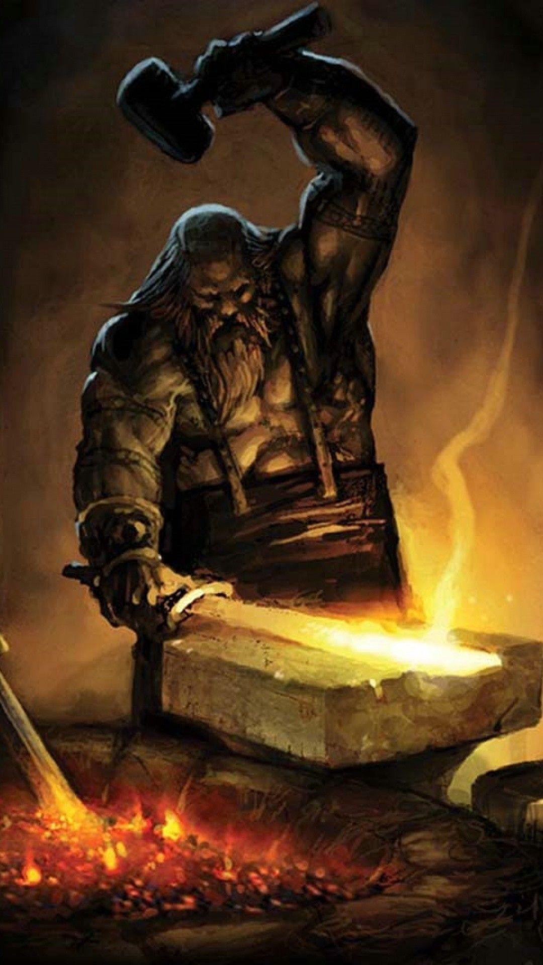 1080x1920 Viking Warrior Wallpaper