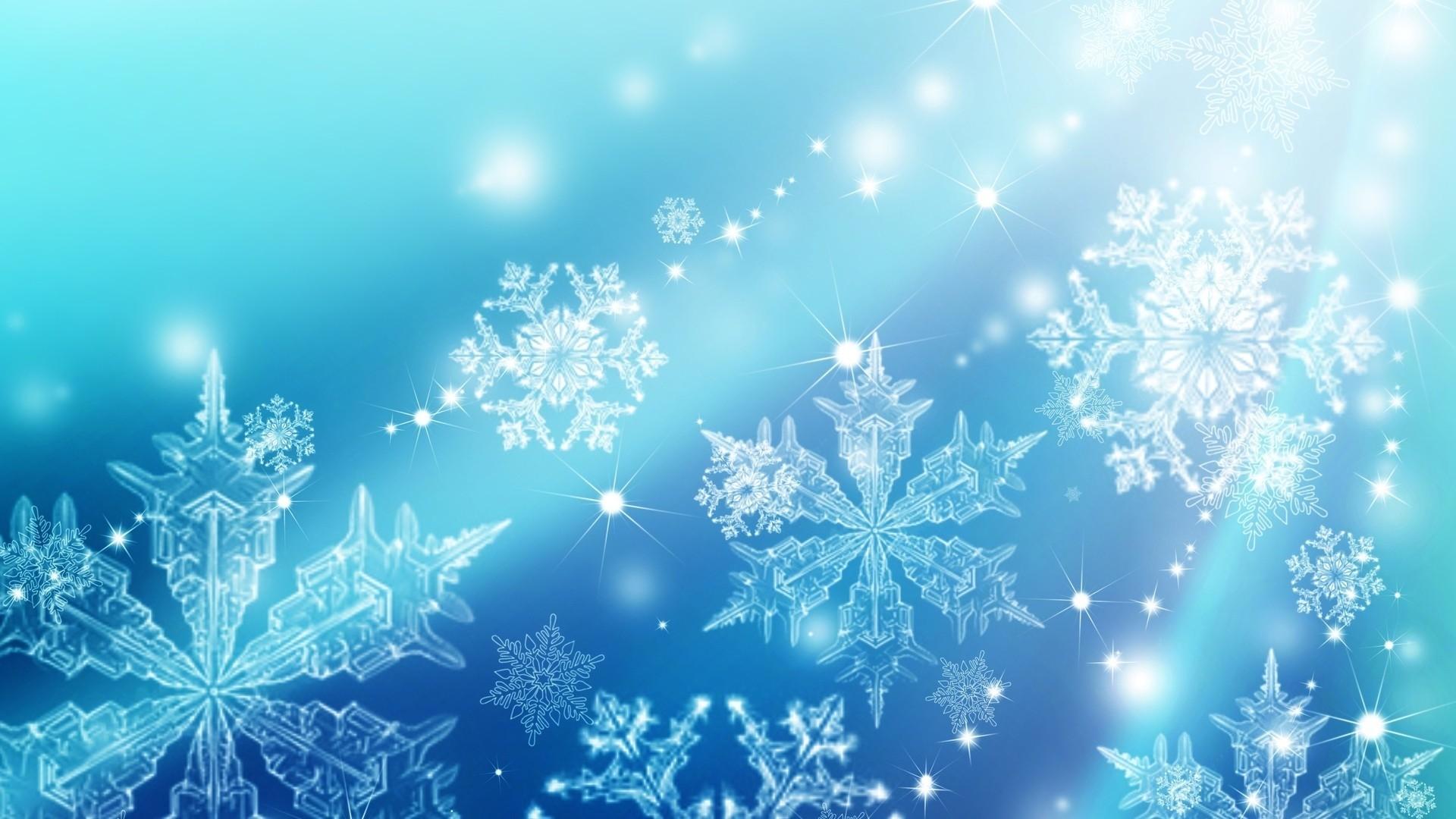 1920x1080 Snowflake Wallpaper