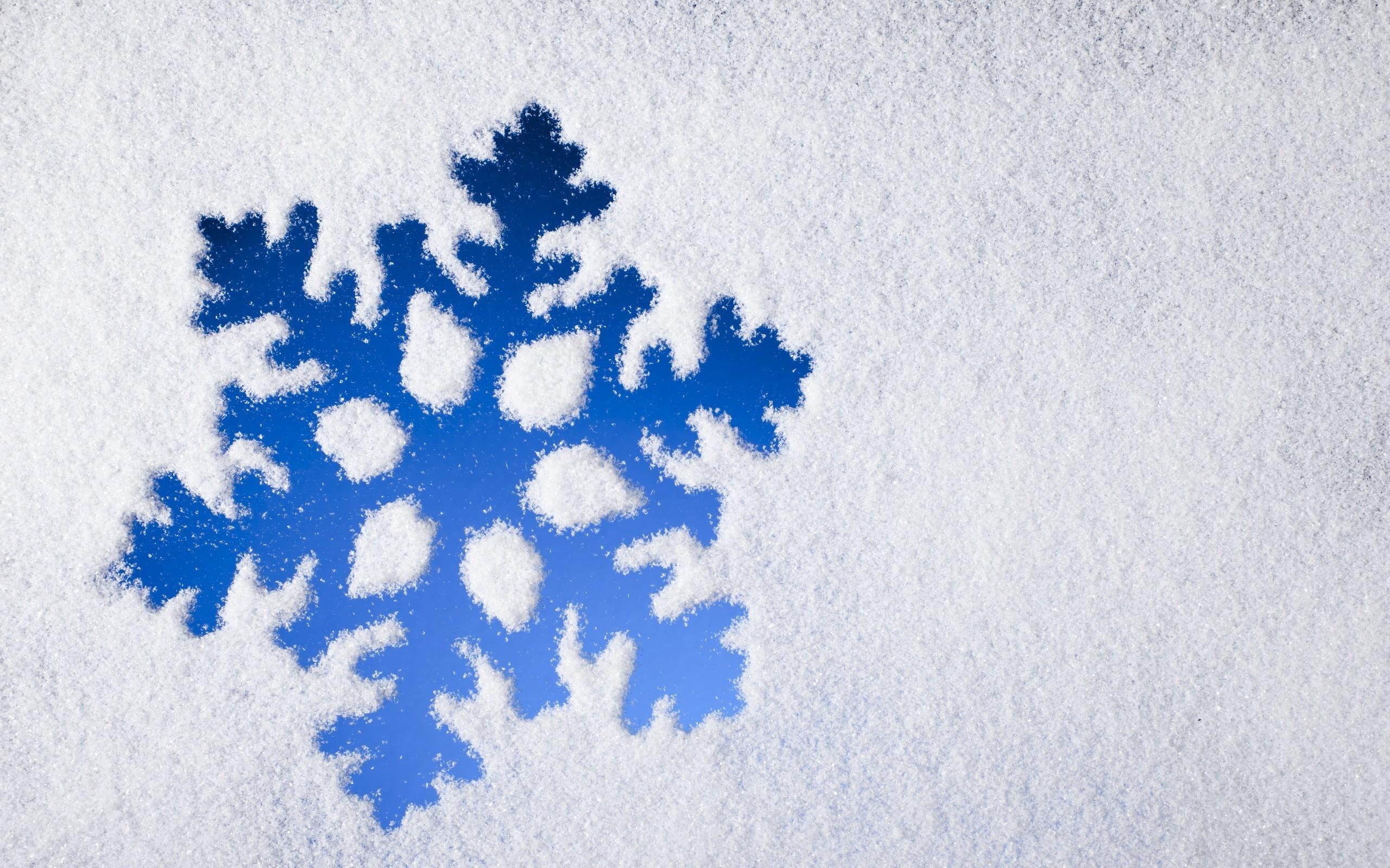 2560x1600 Snowflake HD Wallpaper and Background