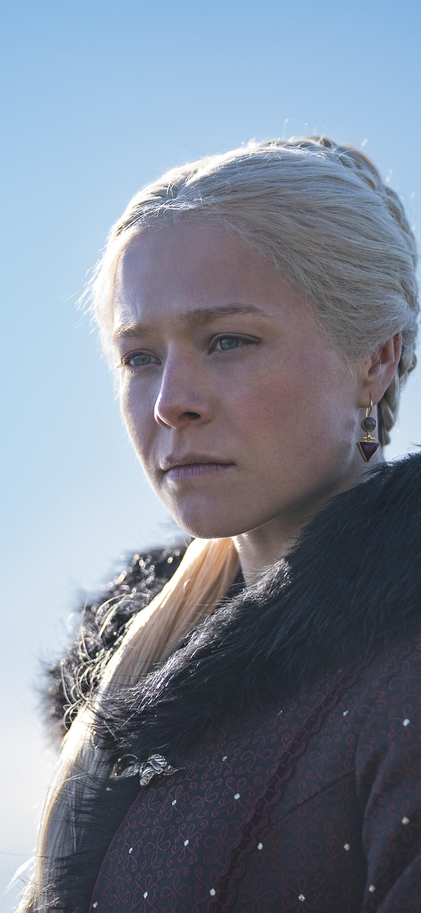 1440x3120 Wallpaper / TV Show House of the Dragon Phone Wallpaper, Emma DArcy, Rhaenyra Targaryen, 1440x3120 free download