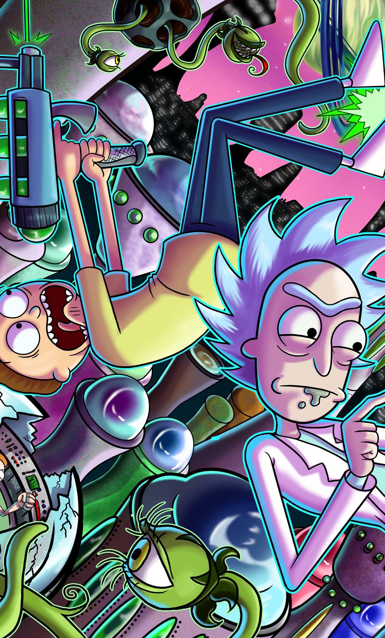 Rick And Morty High Wallpaper