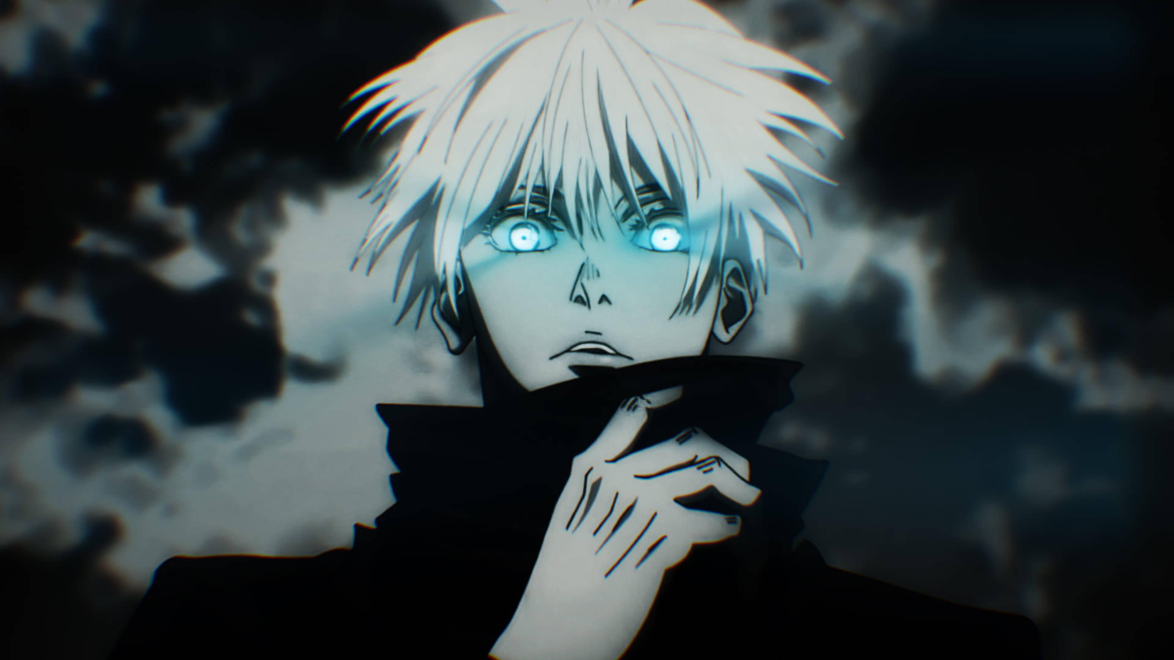 3840x2160 Download Gojo Satoru Shining Eyes Wallpaper