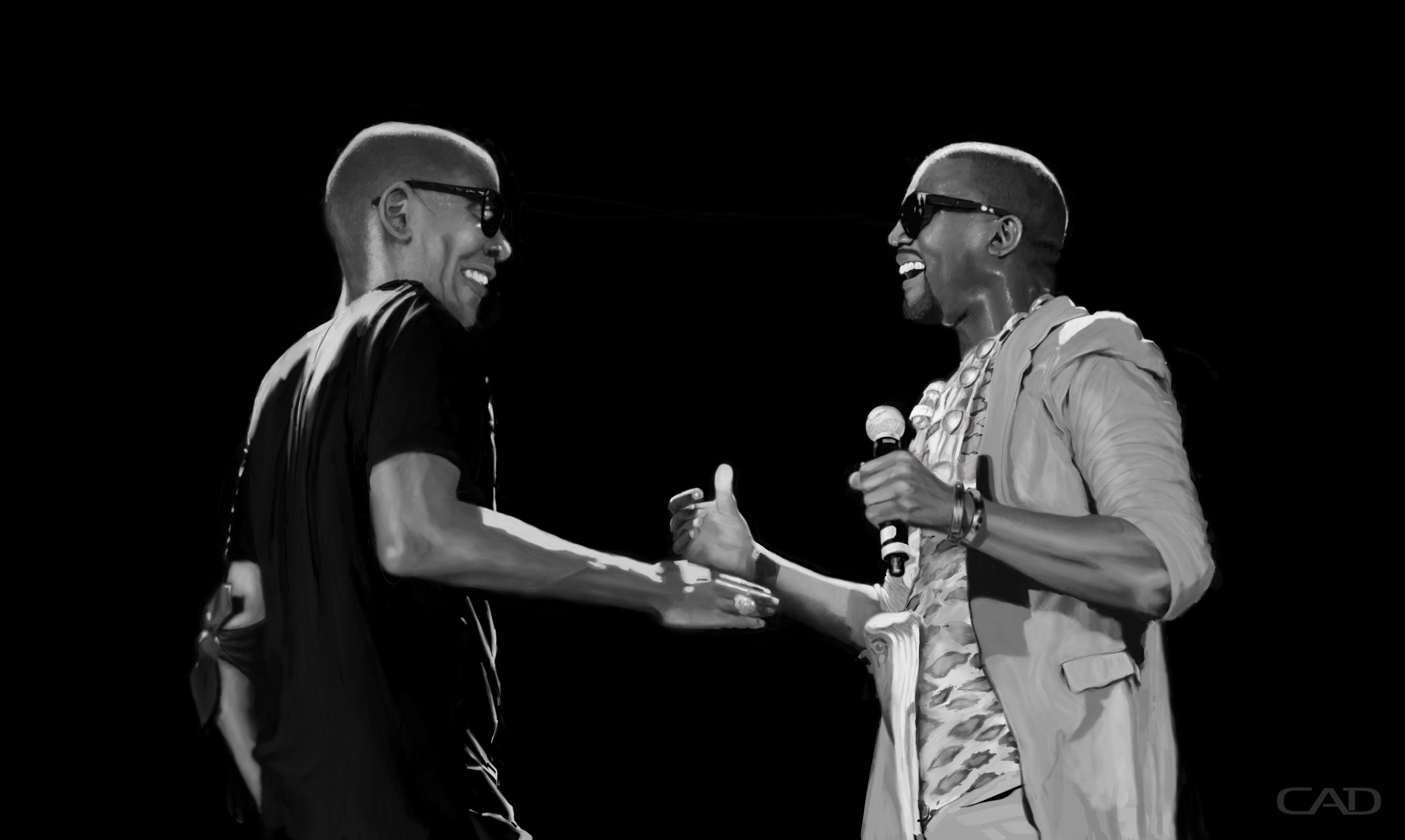 4961x2966 Jay Z And Kanye West HD Wallpaper. Background