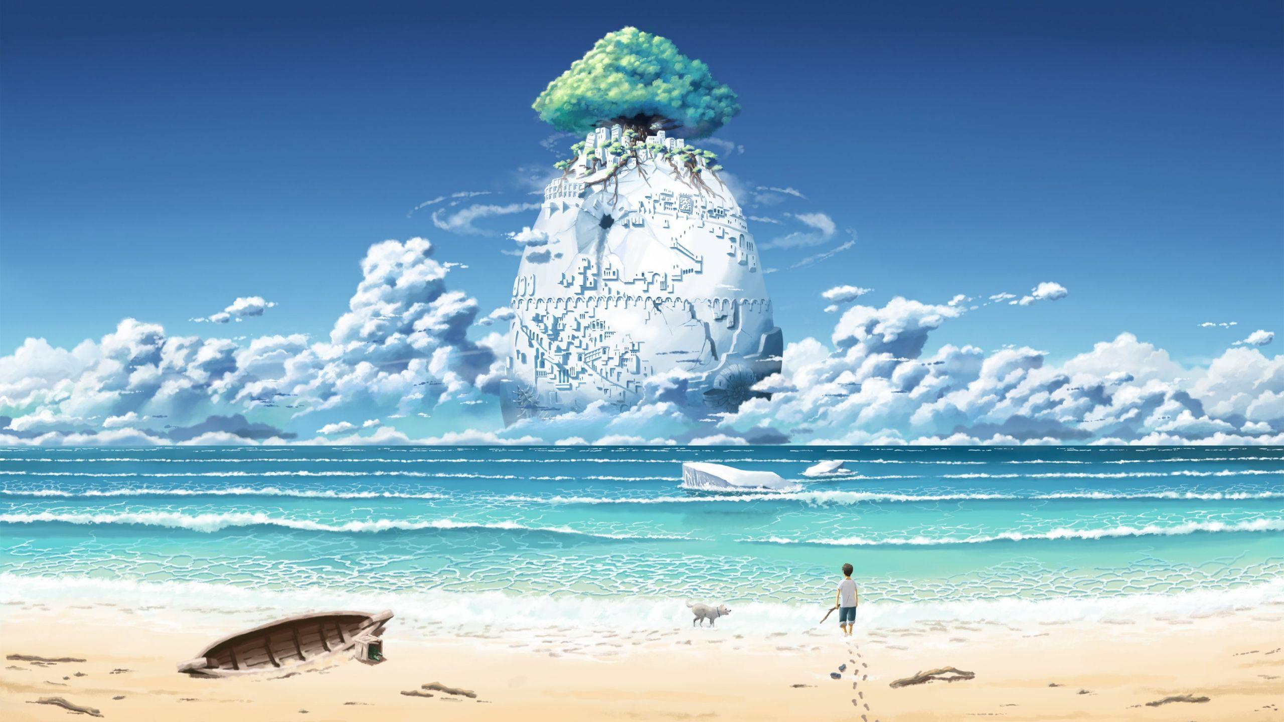 2560x1440 The Beach wallpaper in 2560x1440 resolution