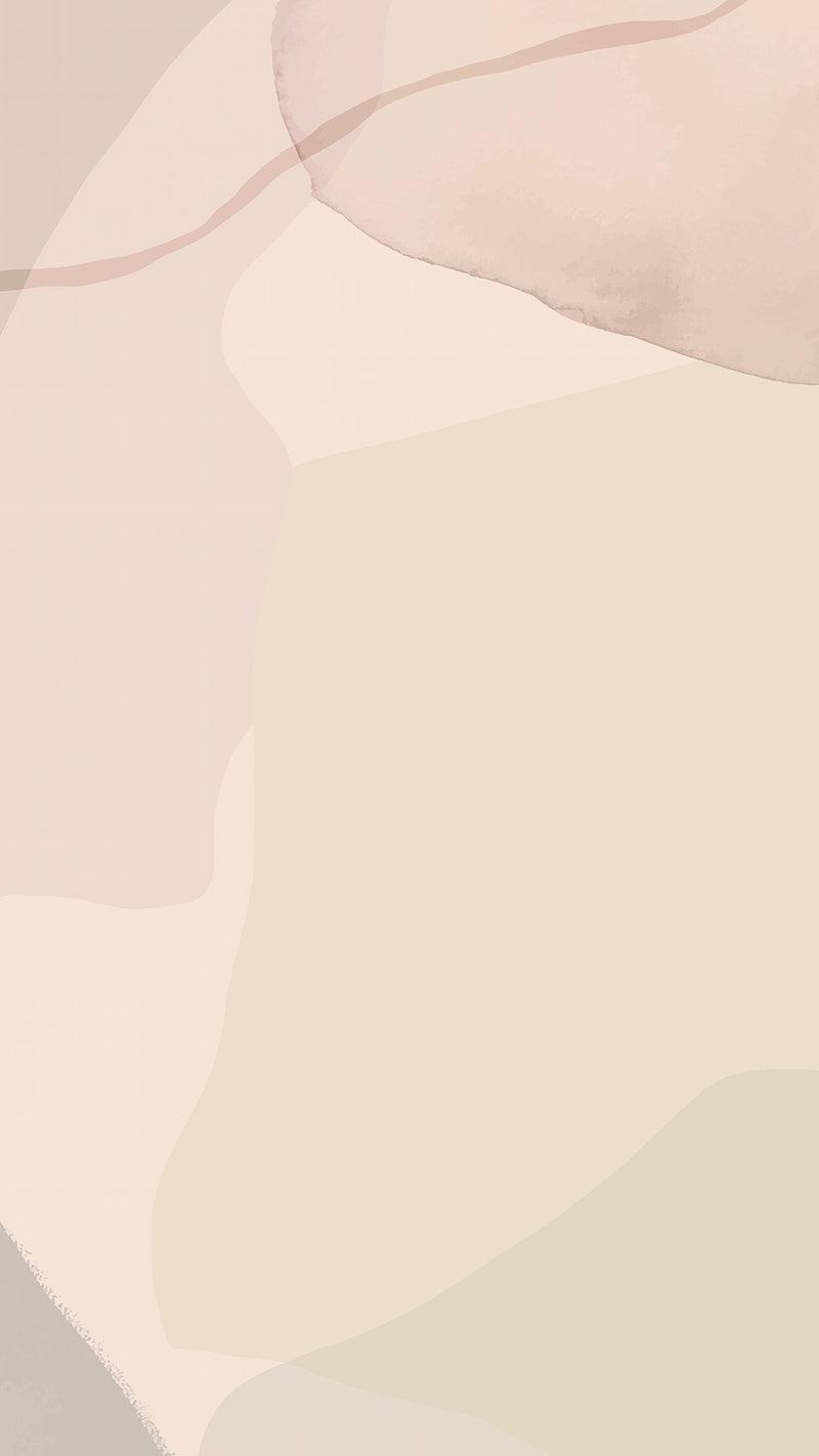 800x1422 Beige Minimalist Wallpaper Image Wallpaper