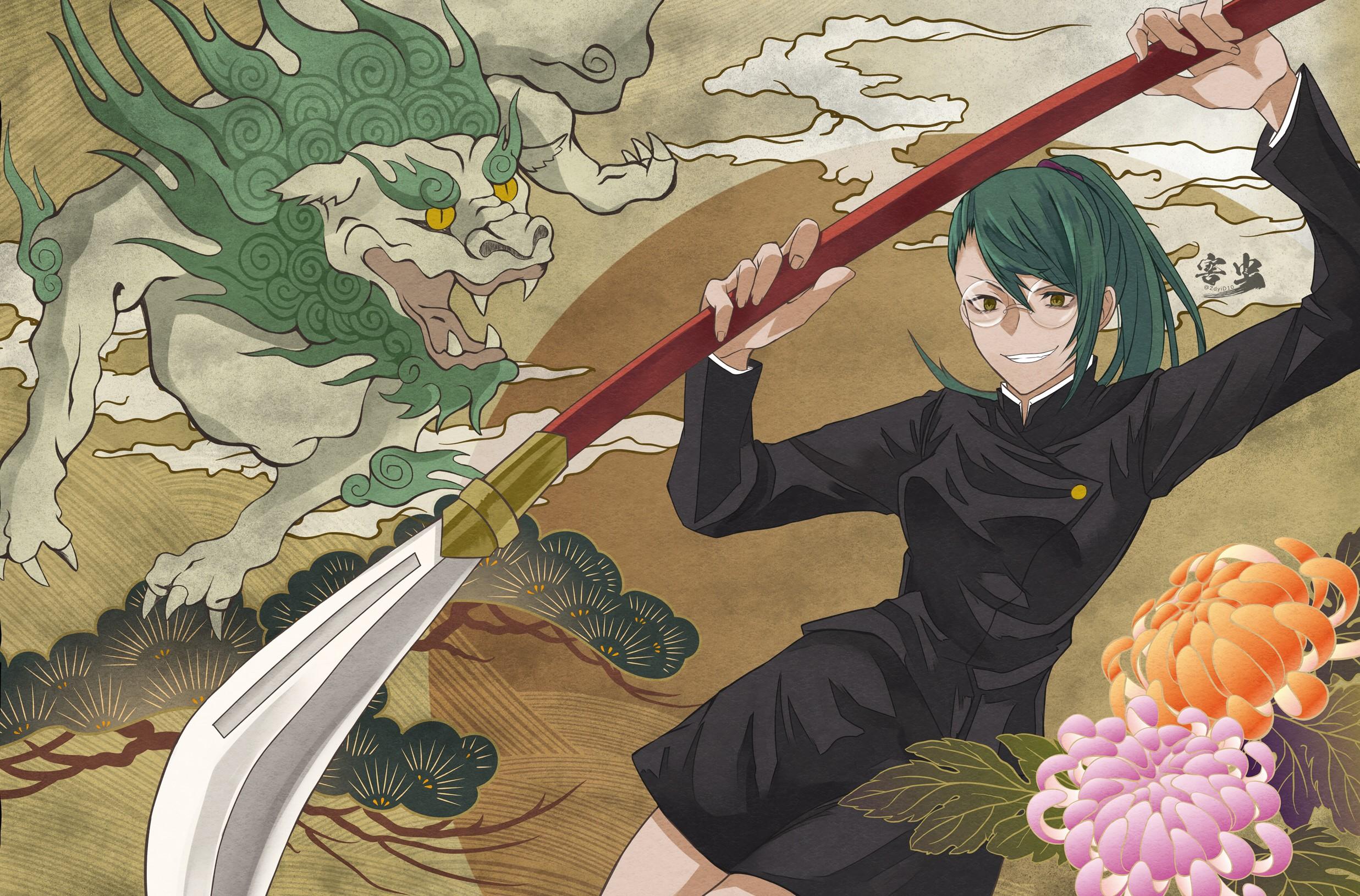 Maki JJK Wallpapers Top Free Maki JJK Backgrounds WallpaperAccess