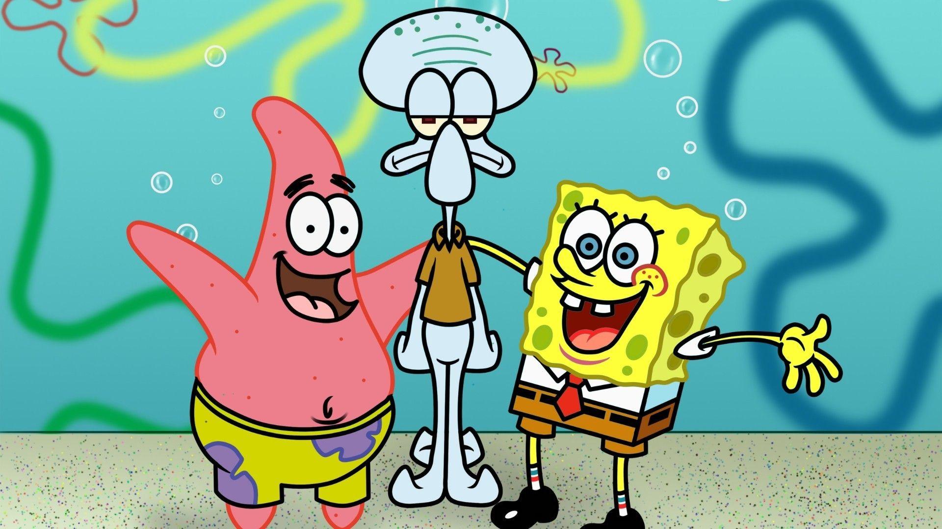 1920x1080 Spongebob Squarepants HD Wallpaper. Background Imagex1080