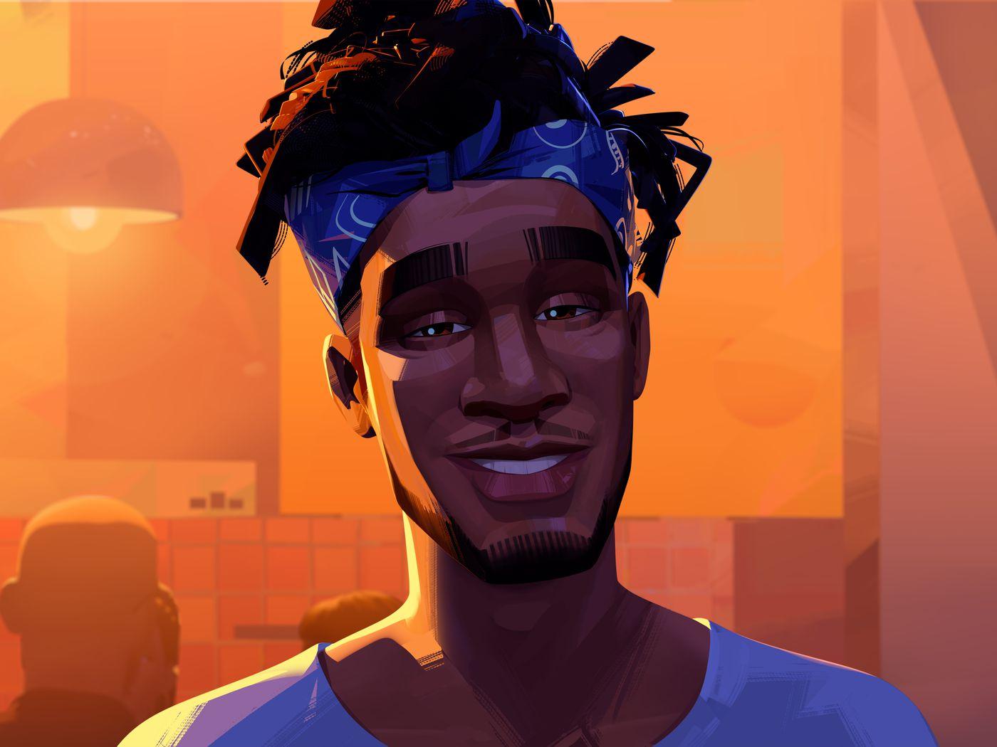 1400x1050 Kid Cudi's visual feature gets by on good vibes