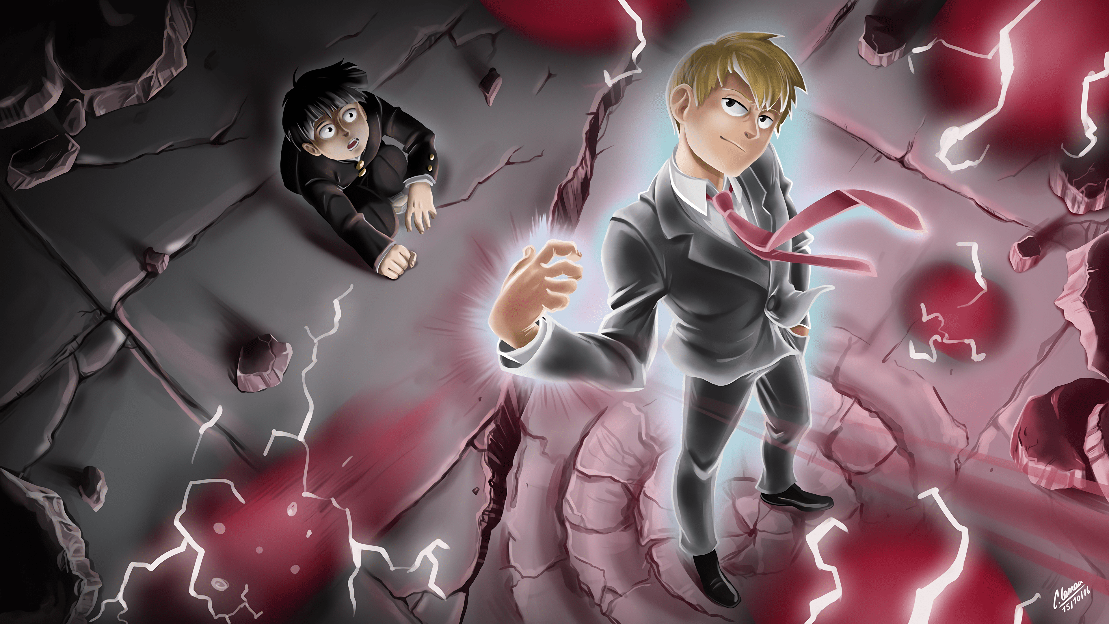 3840x2160 Arataka Reigen HD Wallpaper and Background
