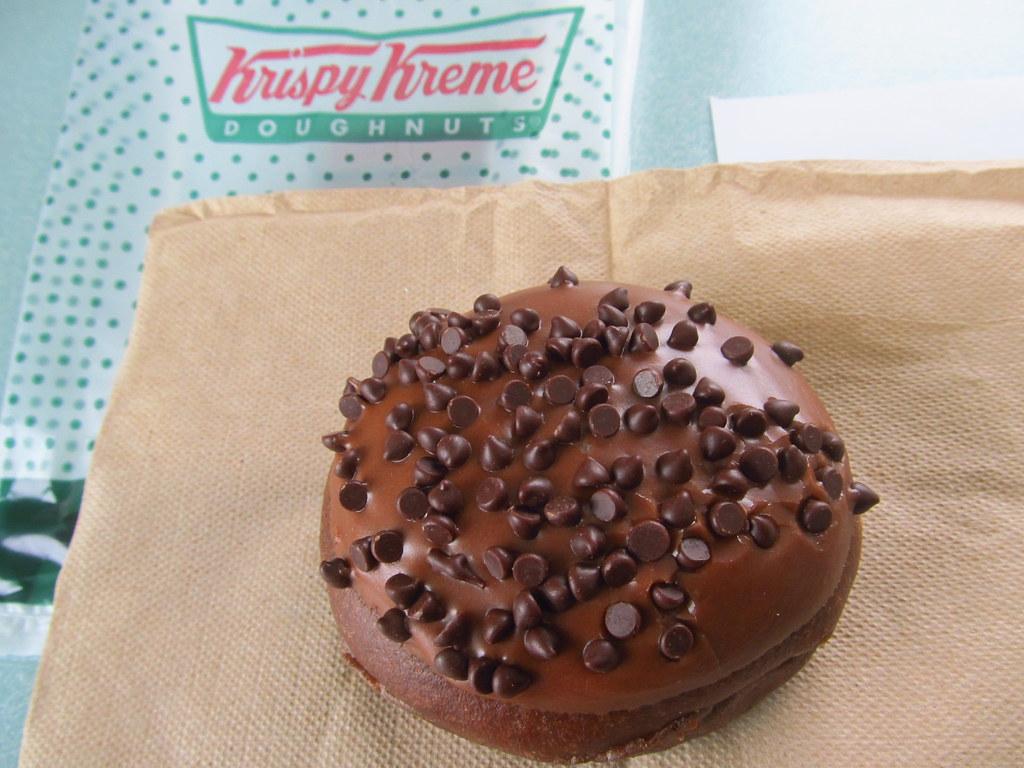1024x768 Krispy Kreme Brownie Batter Doughnut. Chocolate, Chocolate
