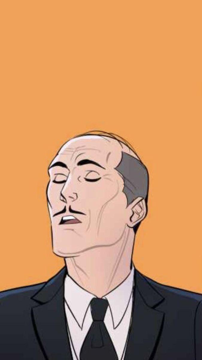 675x1200 Alfred Pennyworth wallpaper. Male sketch, Man, Male