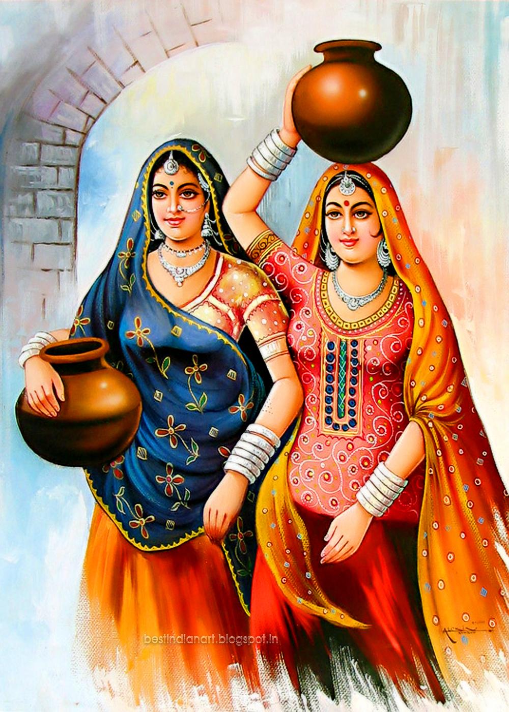1000x1400 Free Rajasthani Painting Wallpaper, Rajasthani Painting Wallpaper Download