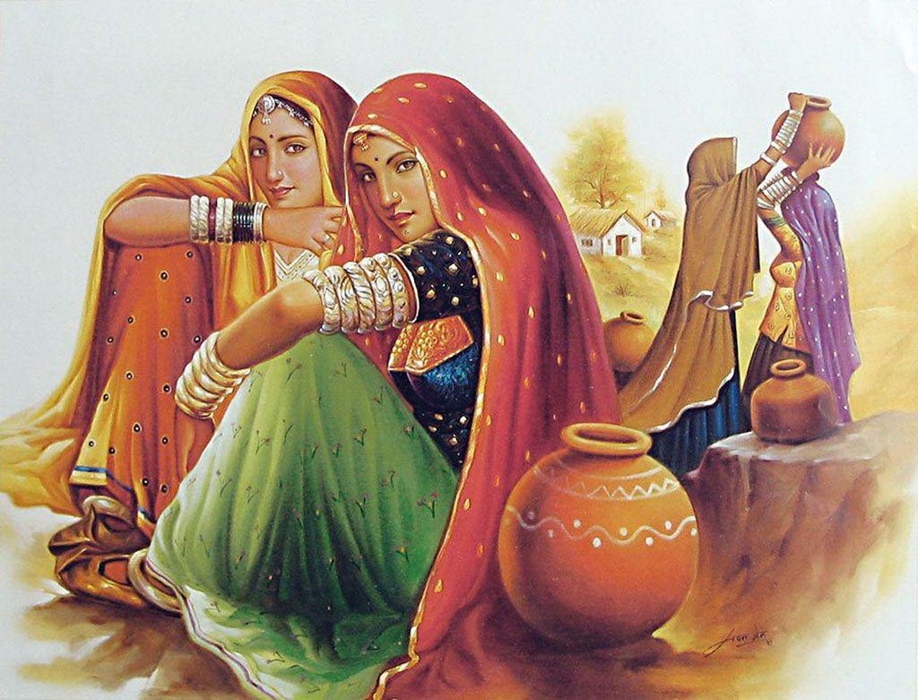 1024x781 rajasthani paintings 8 Image. Rajasthani painting, Indian paintings, Indian art paintings