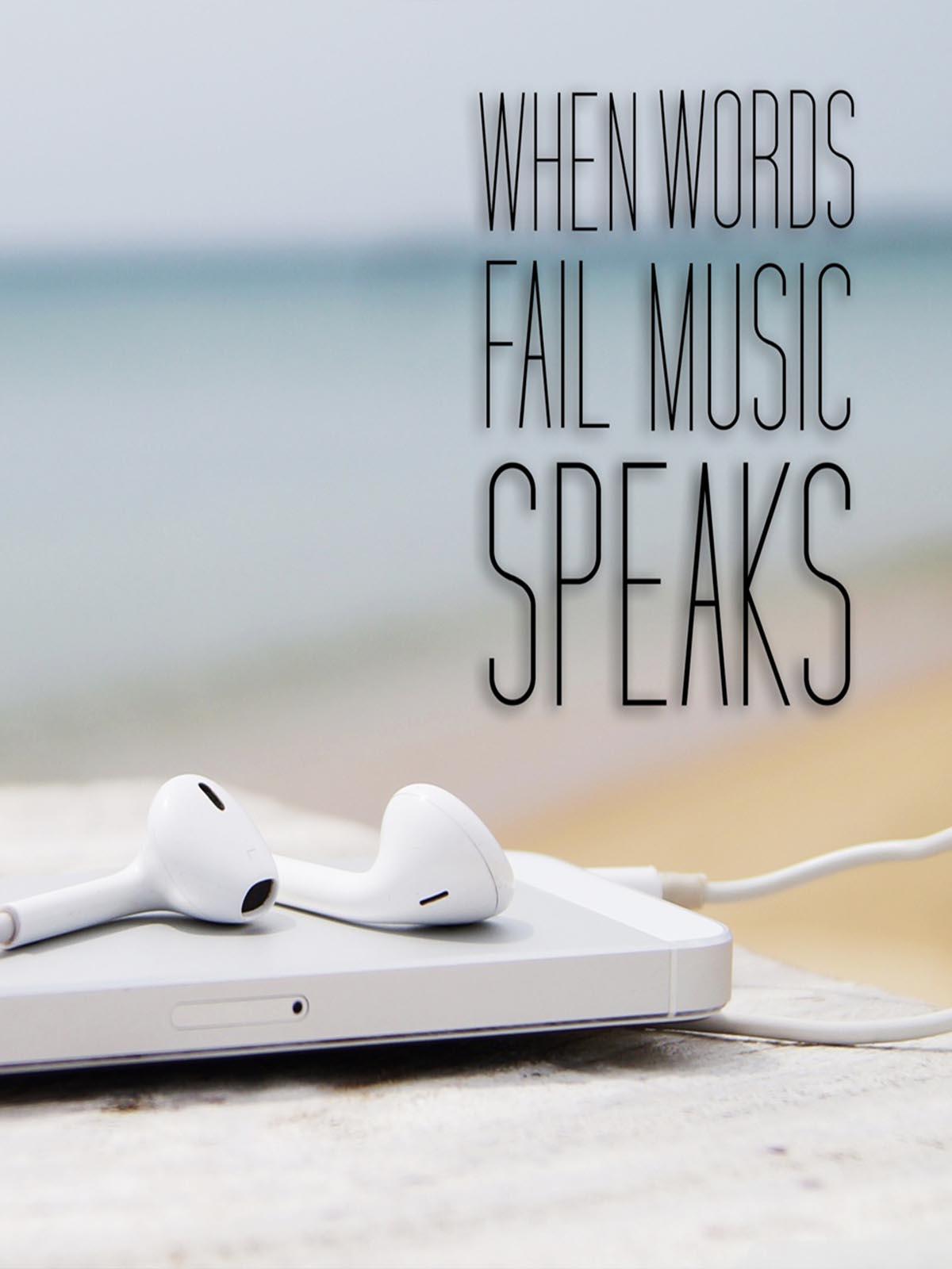 1200x1600 When Words Fail Music Speaks 4K Ultra HD Mobile Wallpaper