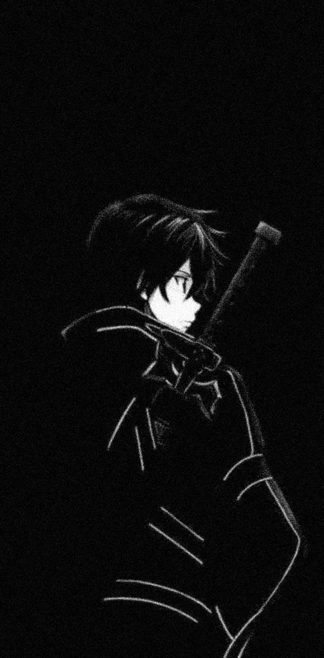 630x1280 Guy with Katana wallpaper