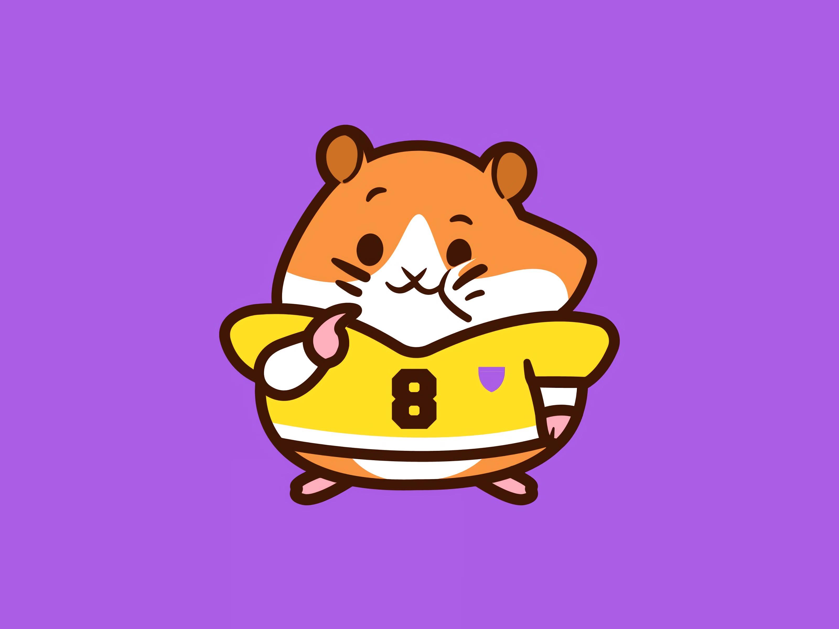 3200x2400 Download Cute Cartoon Hamster Wallpaper