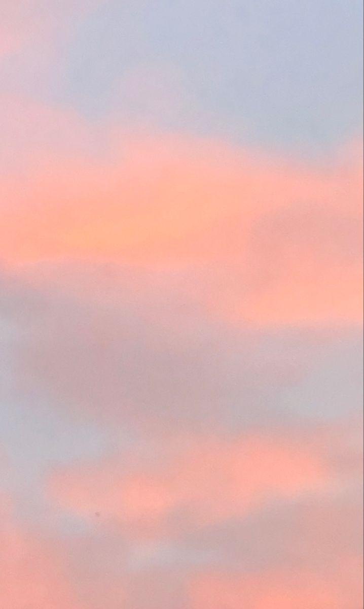 718x1200 Aesthetics. Peach wallpaper, Pink clouds wallpaper, Coral wallpaper