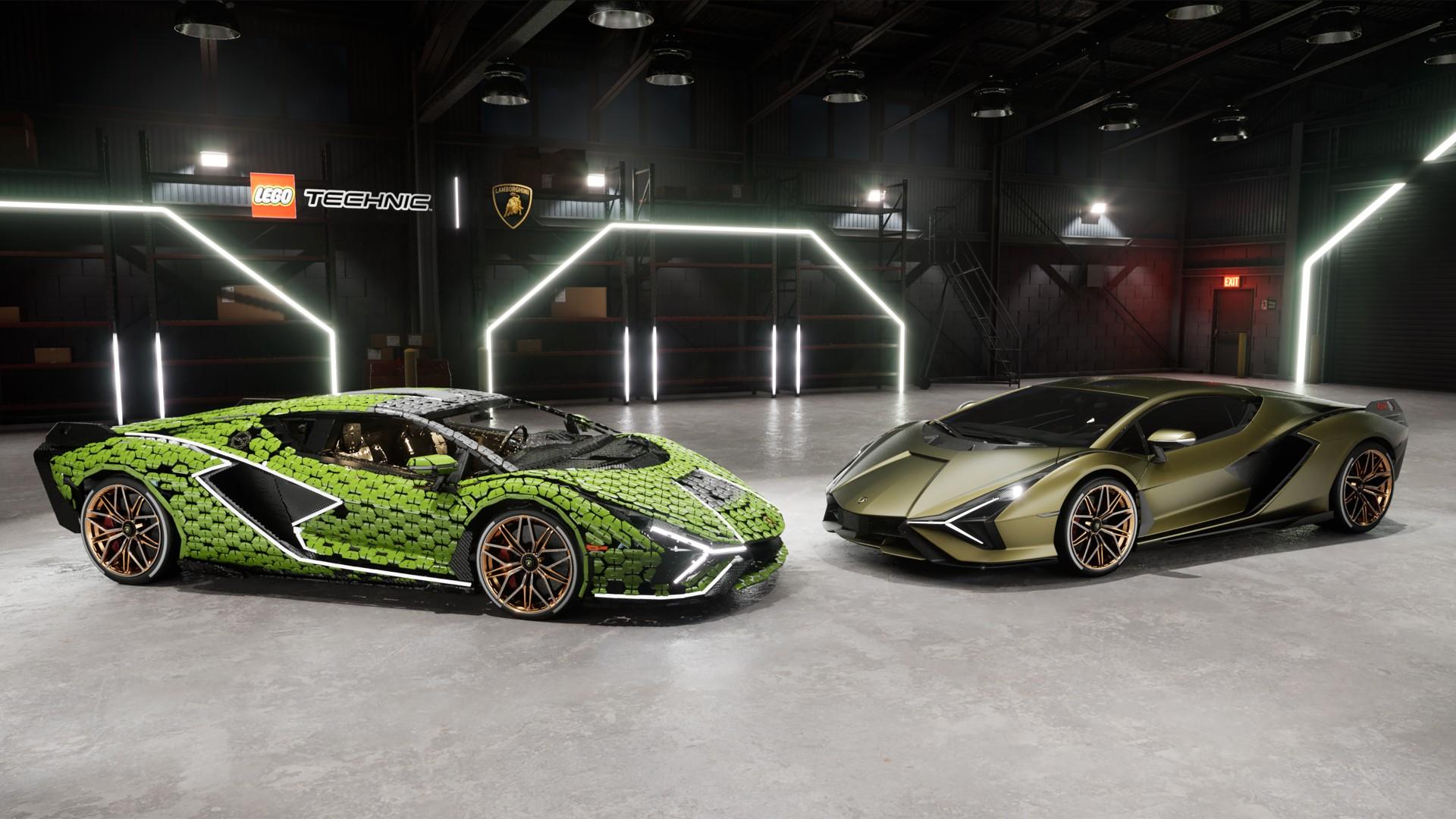 1920x1080 LEGO Lamborghini Sián FKP 37 2021 4K 2 Wallpaper. HD Car Wallpaper