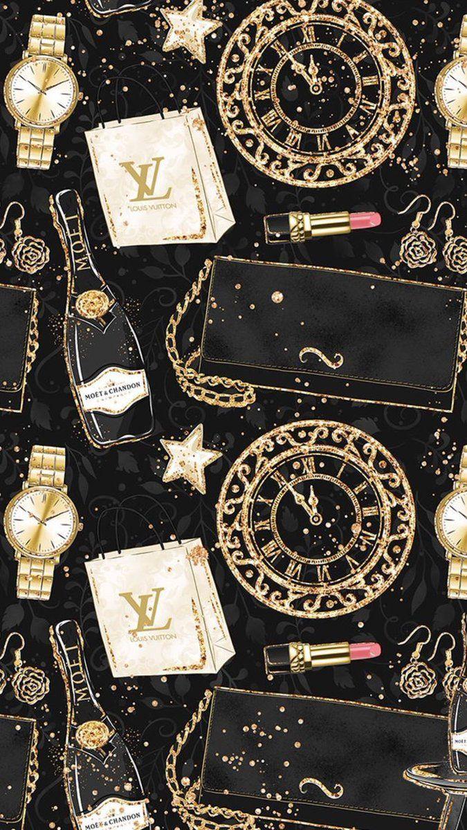 675x1200 Gold Louis Vuitton Wallpaper & Background Beautiful Best Available For Download Gold Louis Vuitton Photo Free On Zicxa.com Image