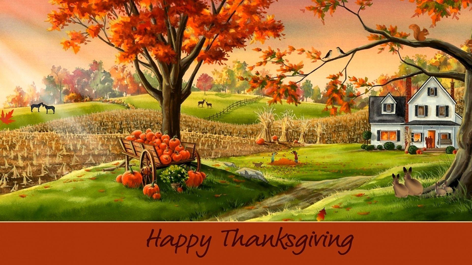1920x1080 Desktop Wallpaper for Thanksgiving