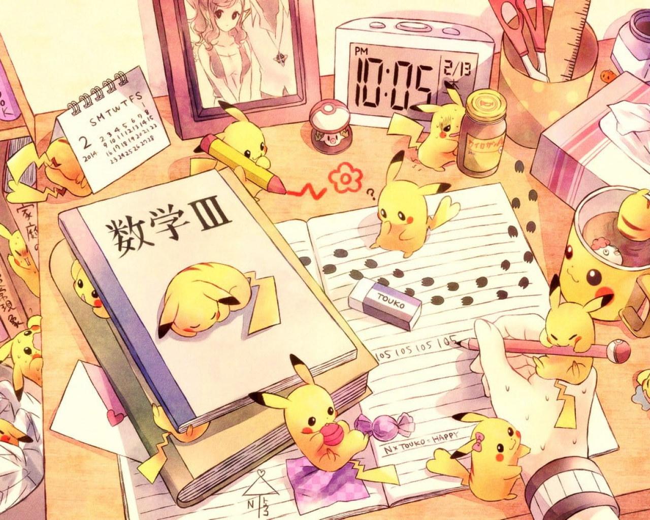 1280x1024 Wallpaper Pokemon Pikachu Wallpaper, Pokémon, Anime • Wallpaper For You