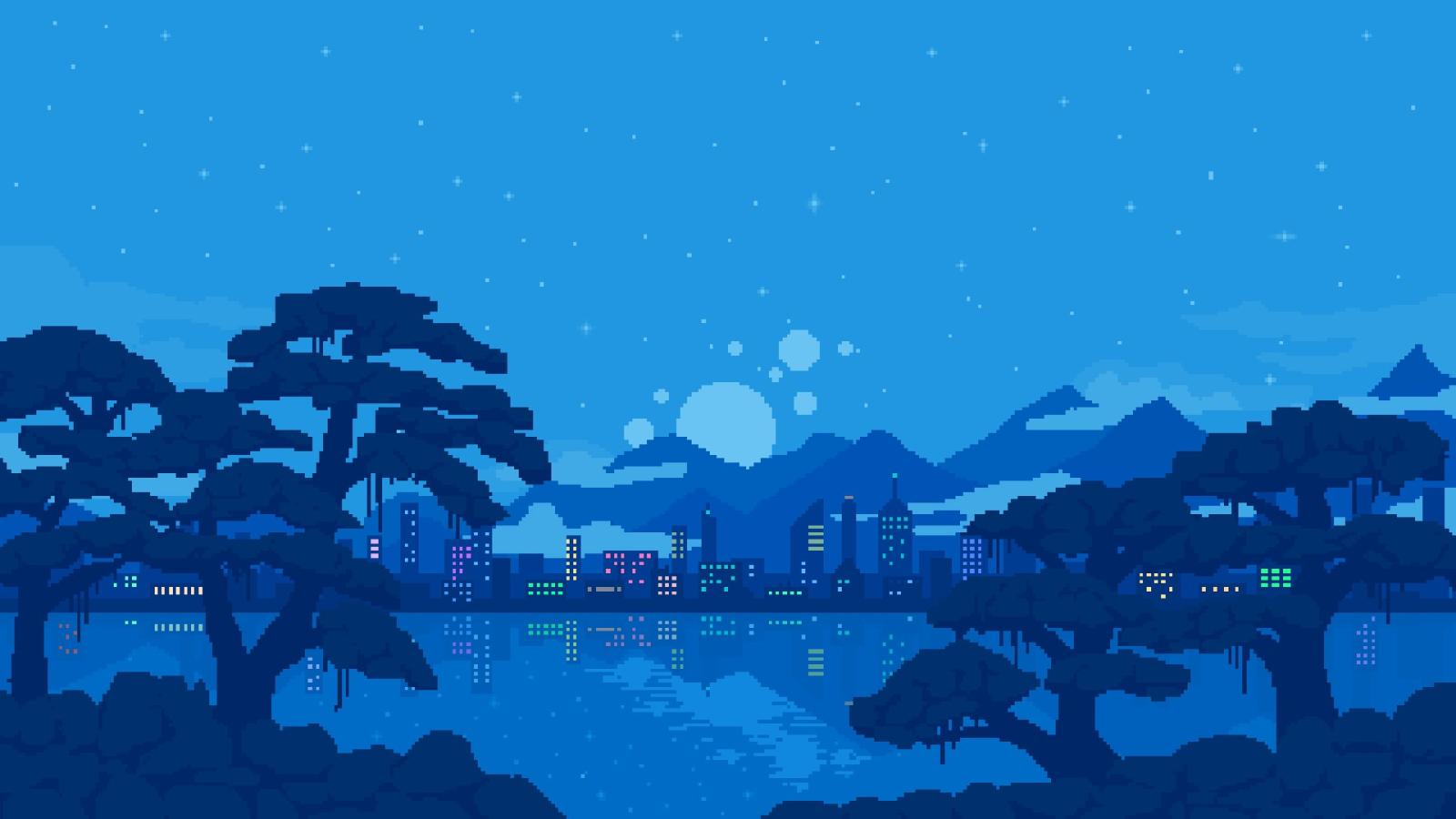 1600x900 Town 8 Bit 1600x900 Resolution Wallpaper, HD Artist 4K Wallpaper, Image, Photo and Background