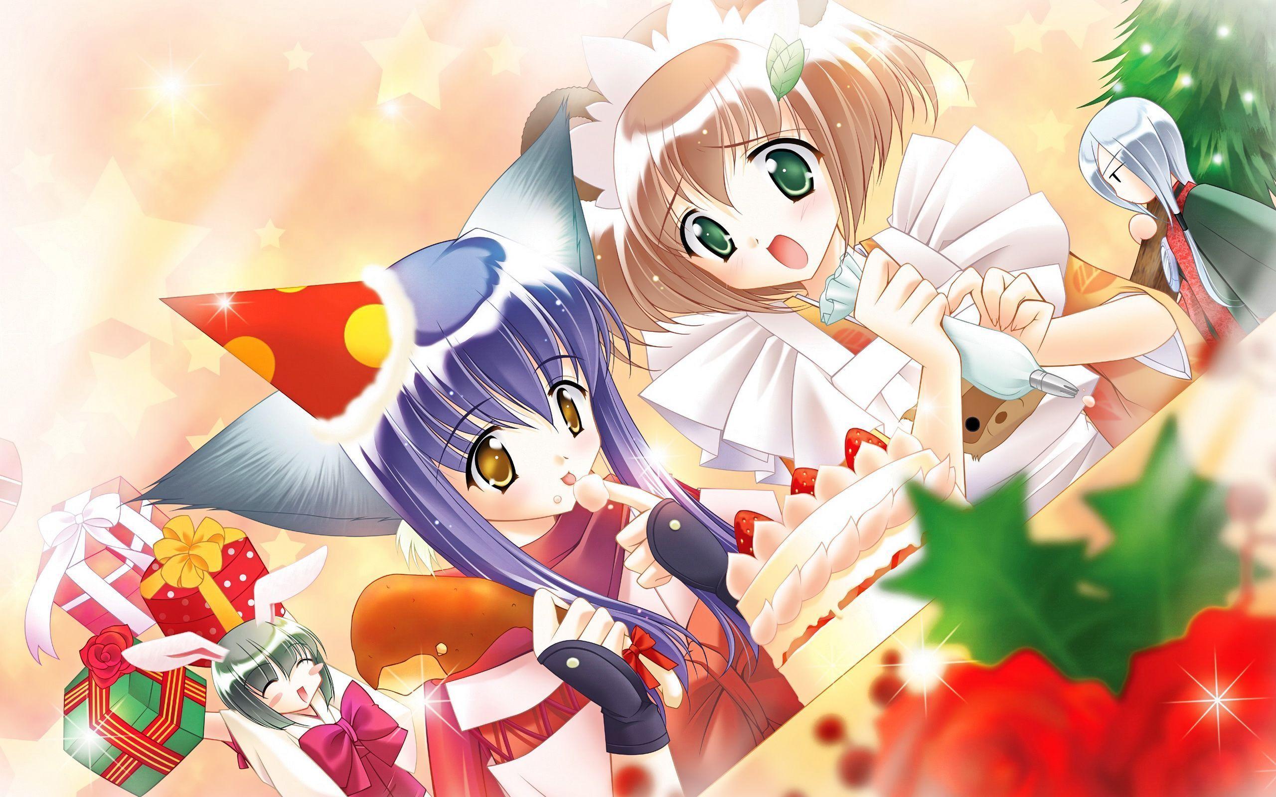 2560x1600 Cute Anime Wallpaper HD