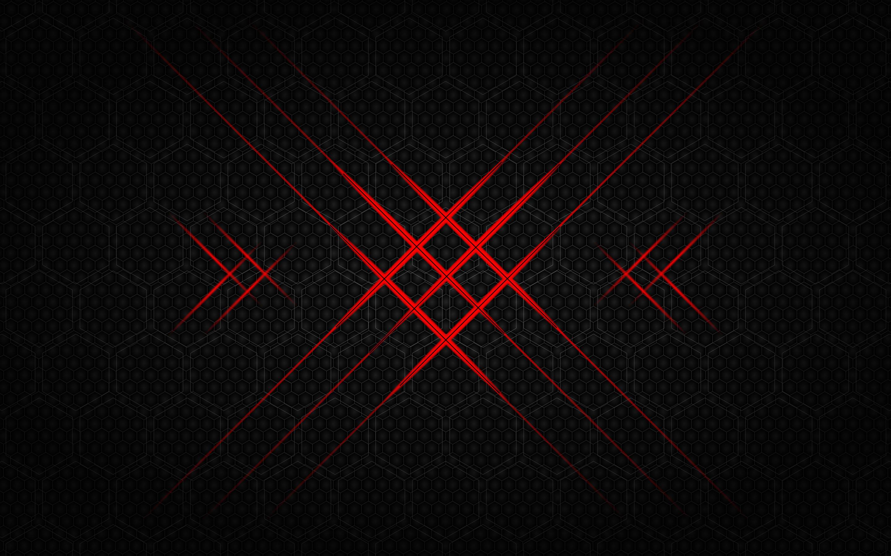 2880x1800 Red Flash Hexagon 4K Macbook Pro Retina Wallpaper, HD Artist 4K Wallpaper, Image, Photo and Background