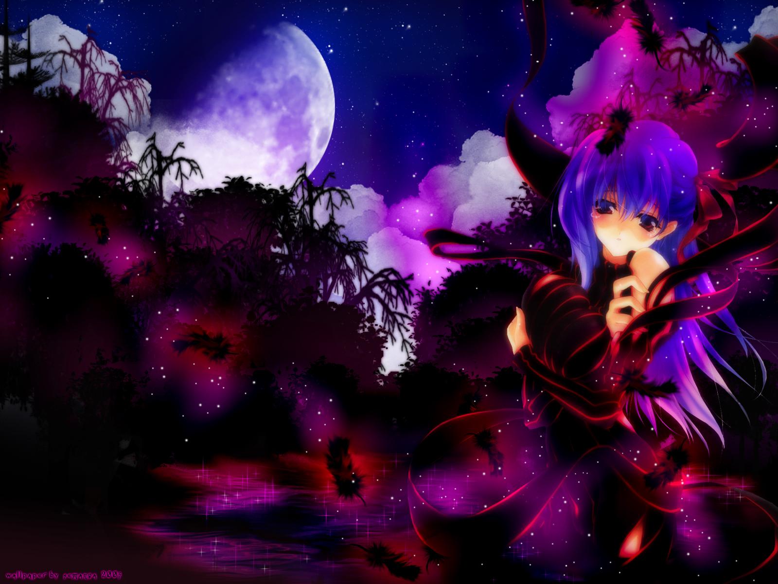 1600x1200 Dark Sakura HD Wallpaper and Background