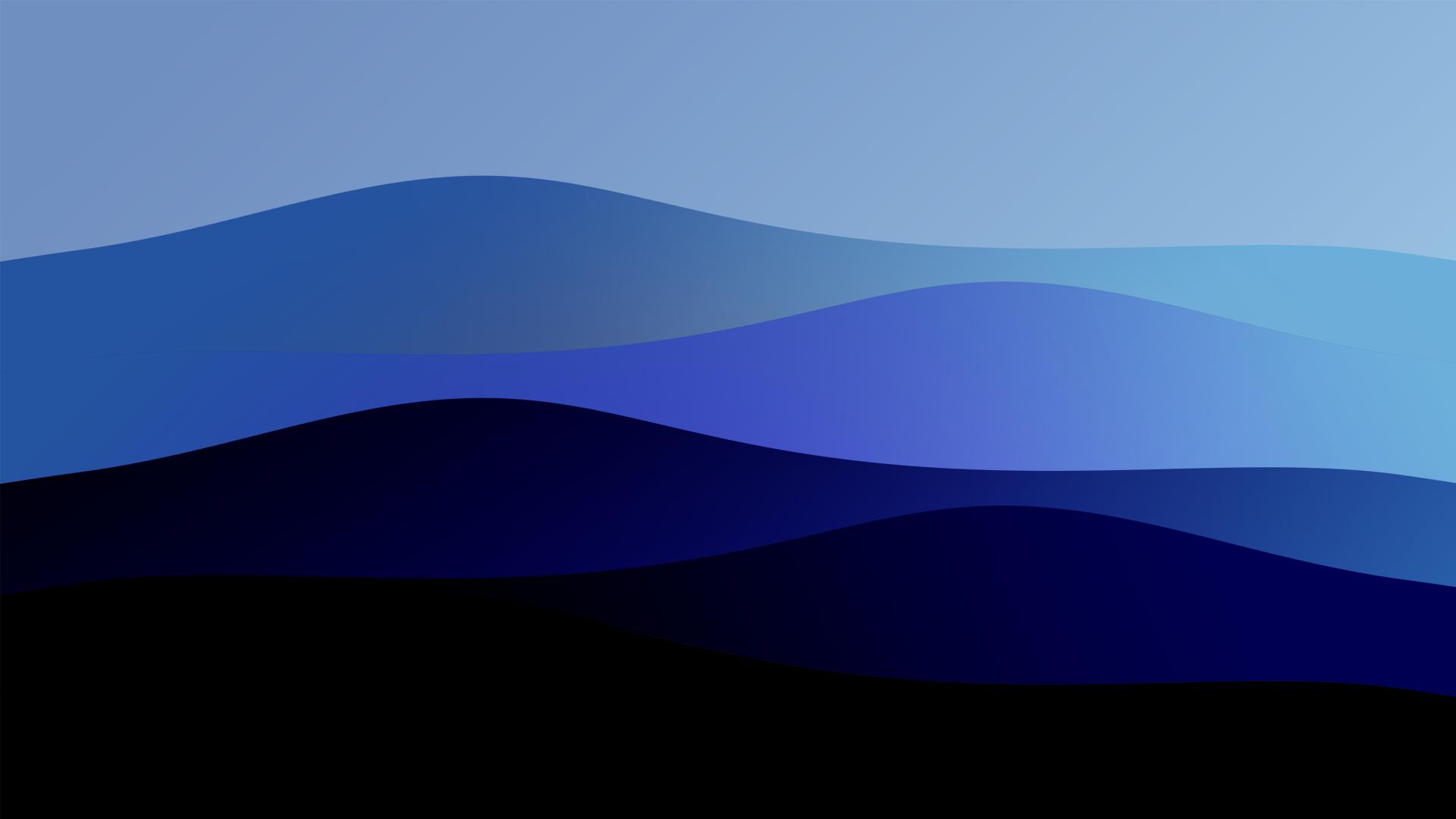1920x1080 Abstract Wave HD Blue 1080P Laptop Full HD Wallpaper, HD Abstract 4K Wallpaper, Image, Photo and Background