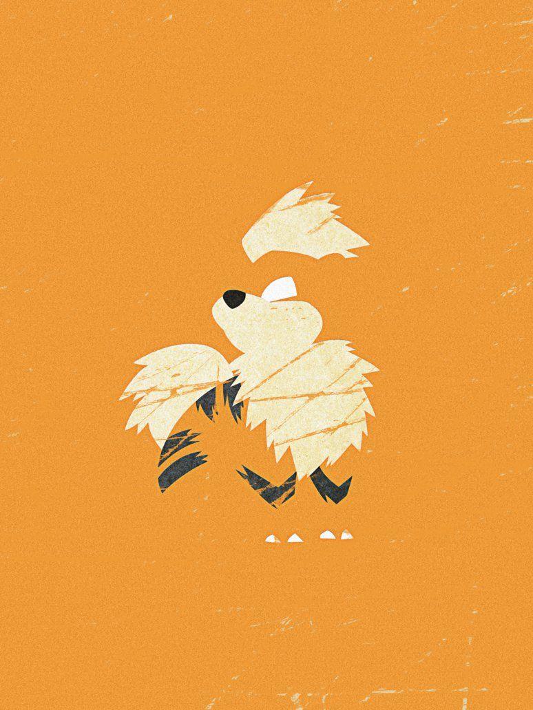 774x1032 Wallpaper Pokemon Growlithe