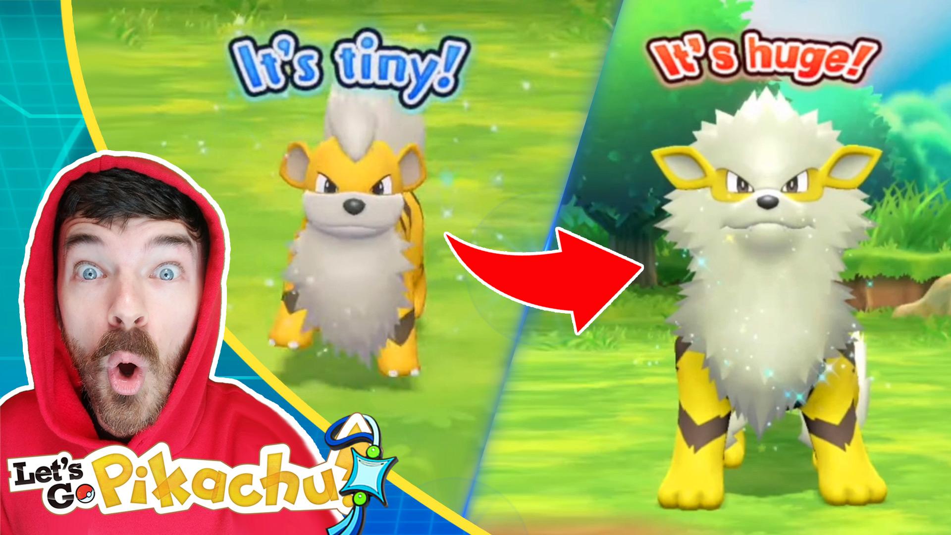 1920x1080 Jonno Plays! ✨ Growlithe &amp; Shiny Arcanine Caught In The Wild! Watch Now: Pokemon Let's Go Pikachu Extreme Shiny Living Dex Series! #pokemonletsgo #shinylivingdex #shinypokemon #shinyarcanine