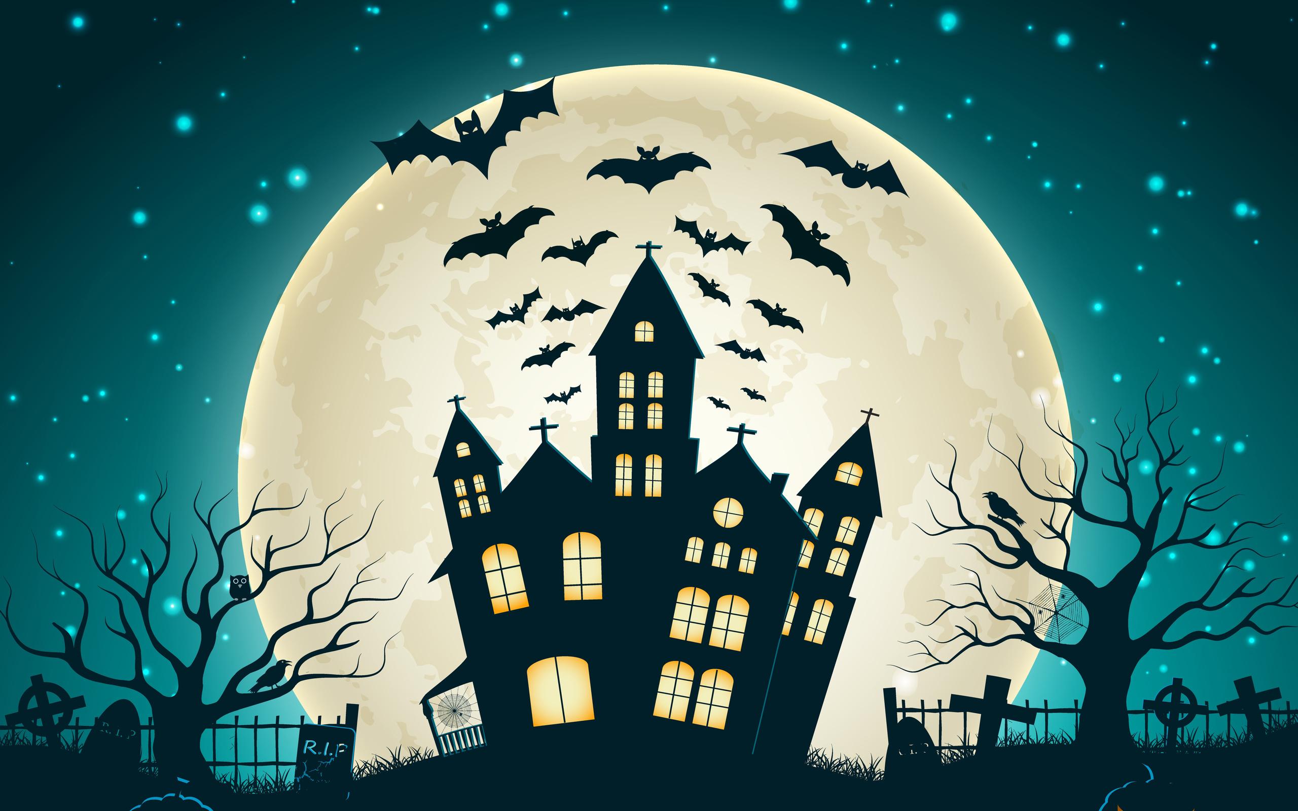 2560x1600 Halloween Wallpaper Cartoon