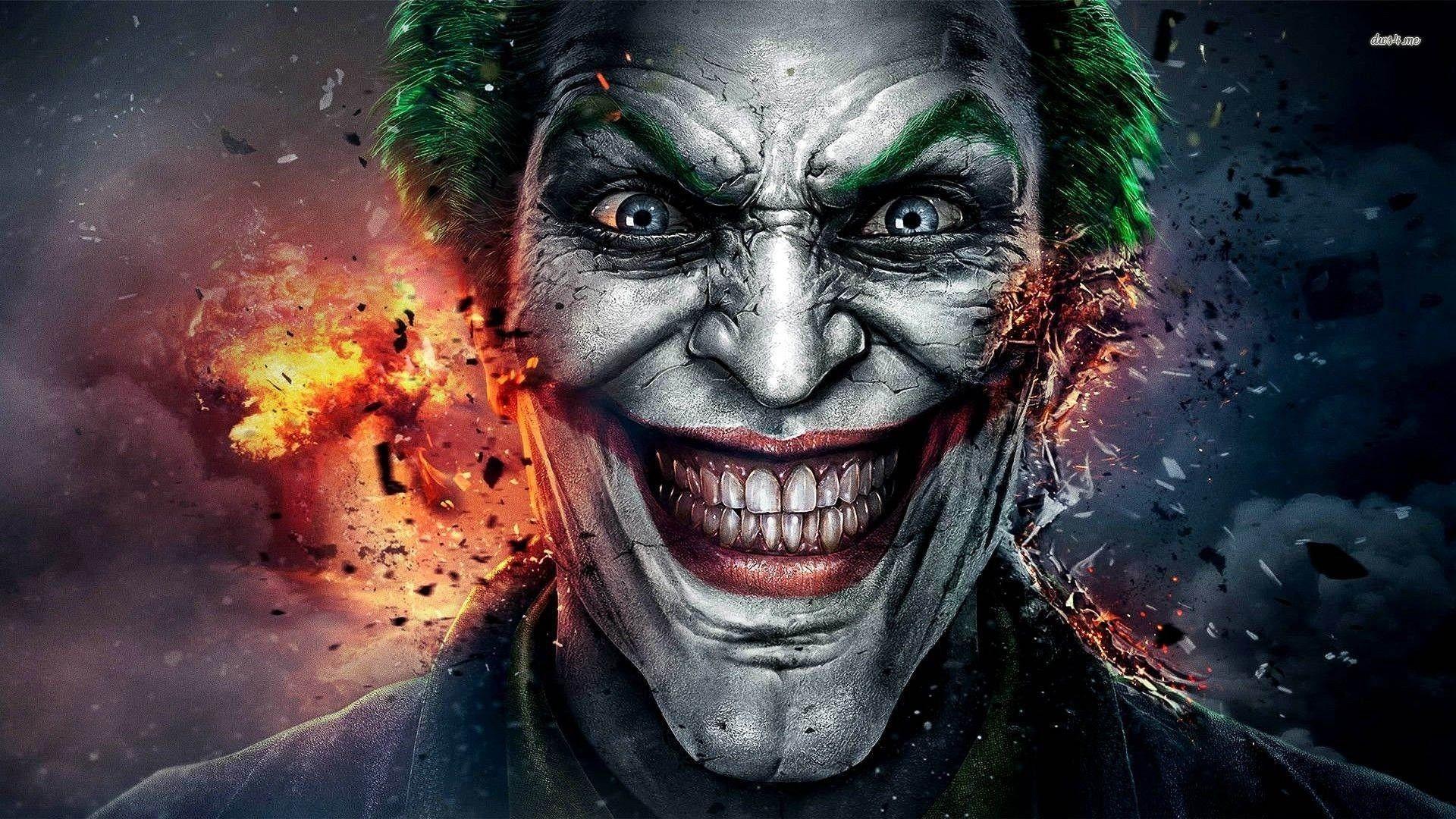 1920x1080 Horror Joker Wallpaper